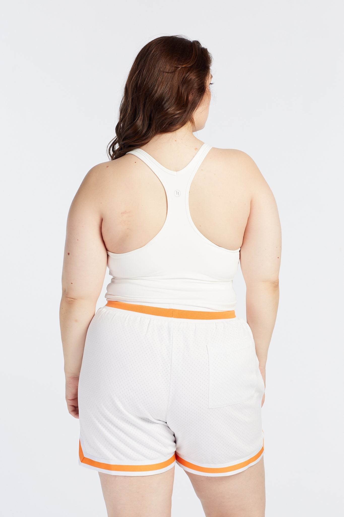 SUMMER PERFORMANCE CROP SINGLET PEARL