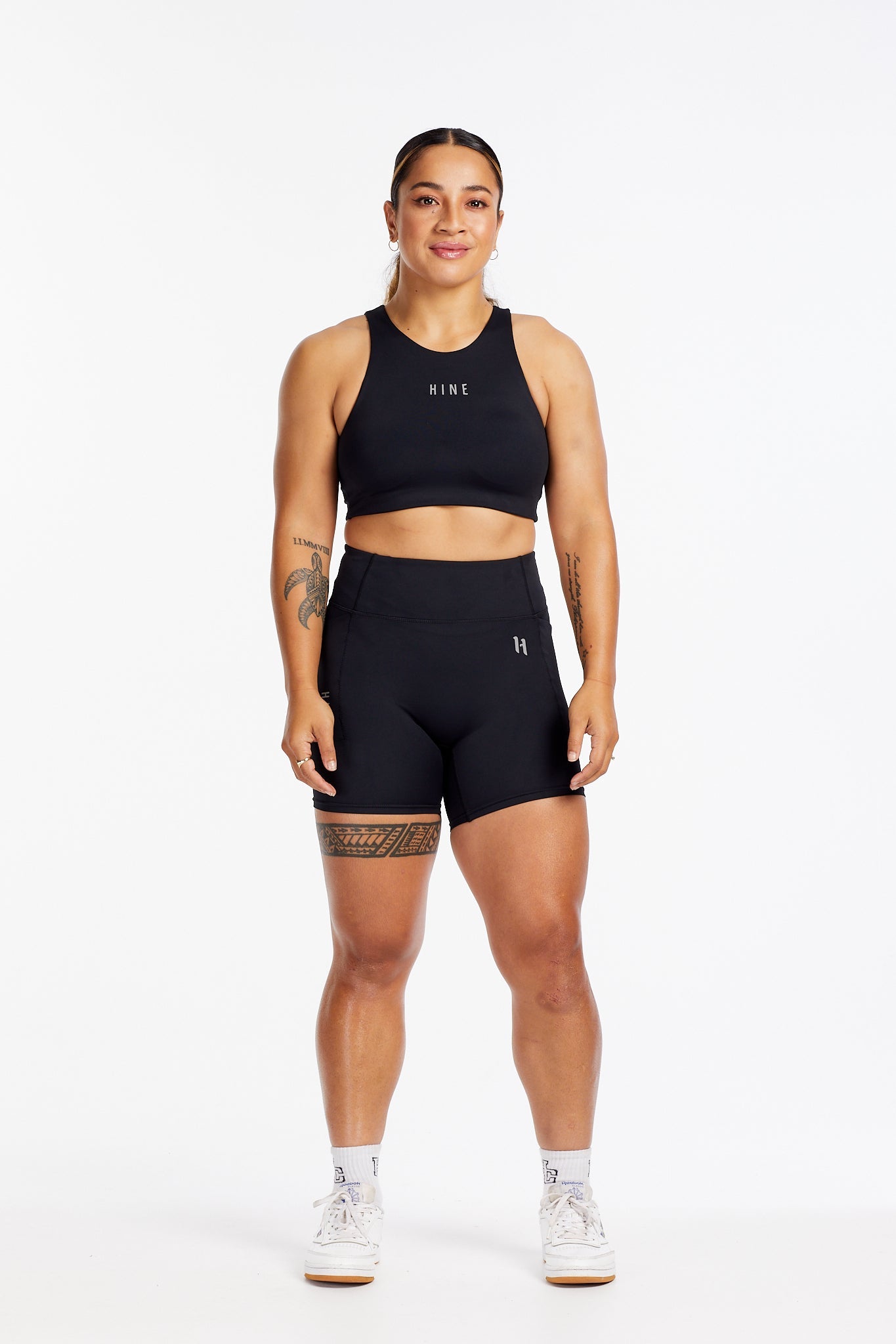 HYBRID PERFORMANCE SPORTS BRA ONYX