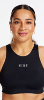 HYBRID PERFORMANCE SPORTS BRA ONYX
