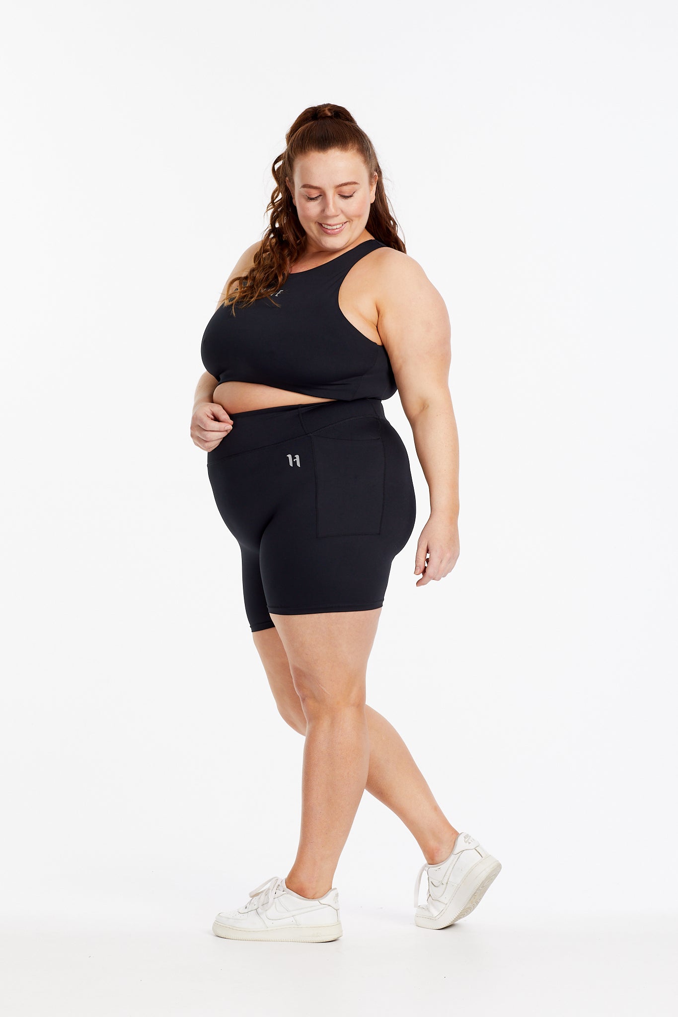 HYBRID PERFORMANCE SPORTS BRA ONYX