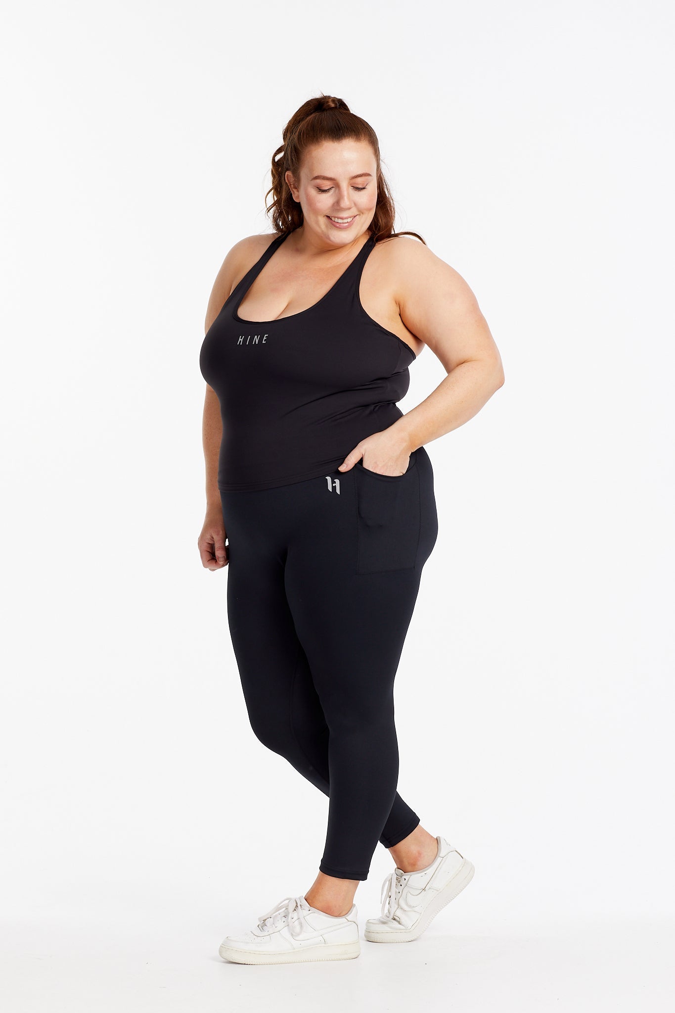 HYBRID 7/8 LEGGING ONYX