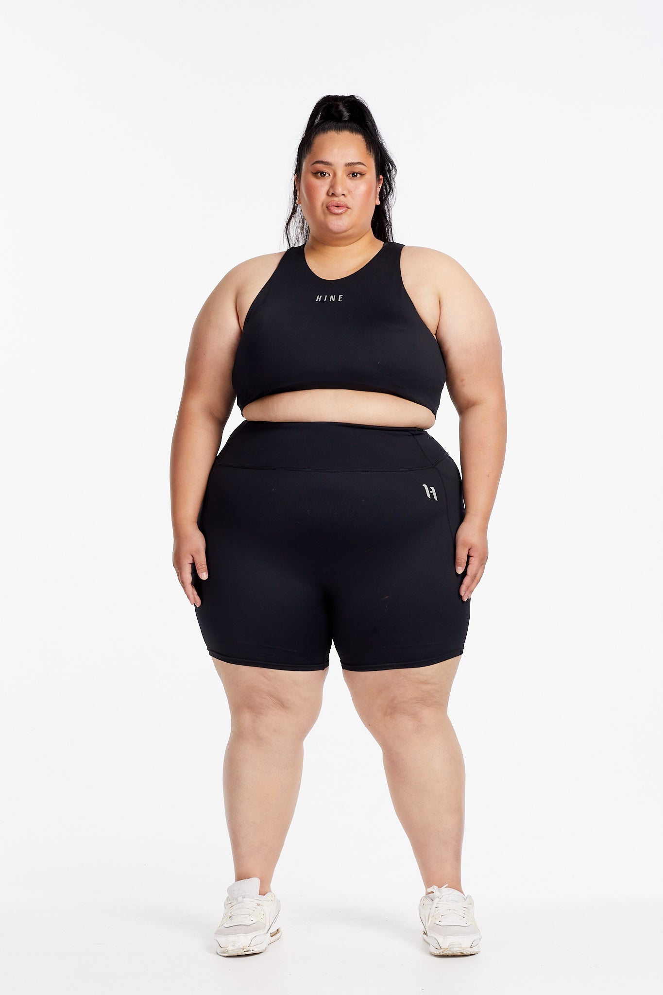 HYBRID PERFORMANCE SPORTS BRA ONYX
