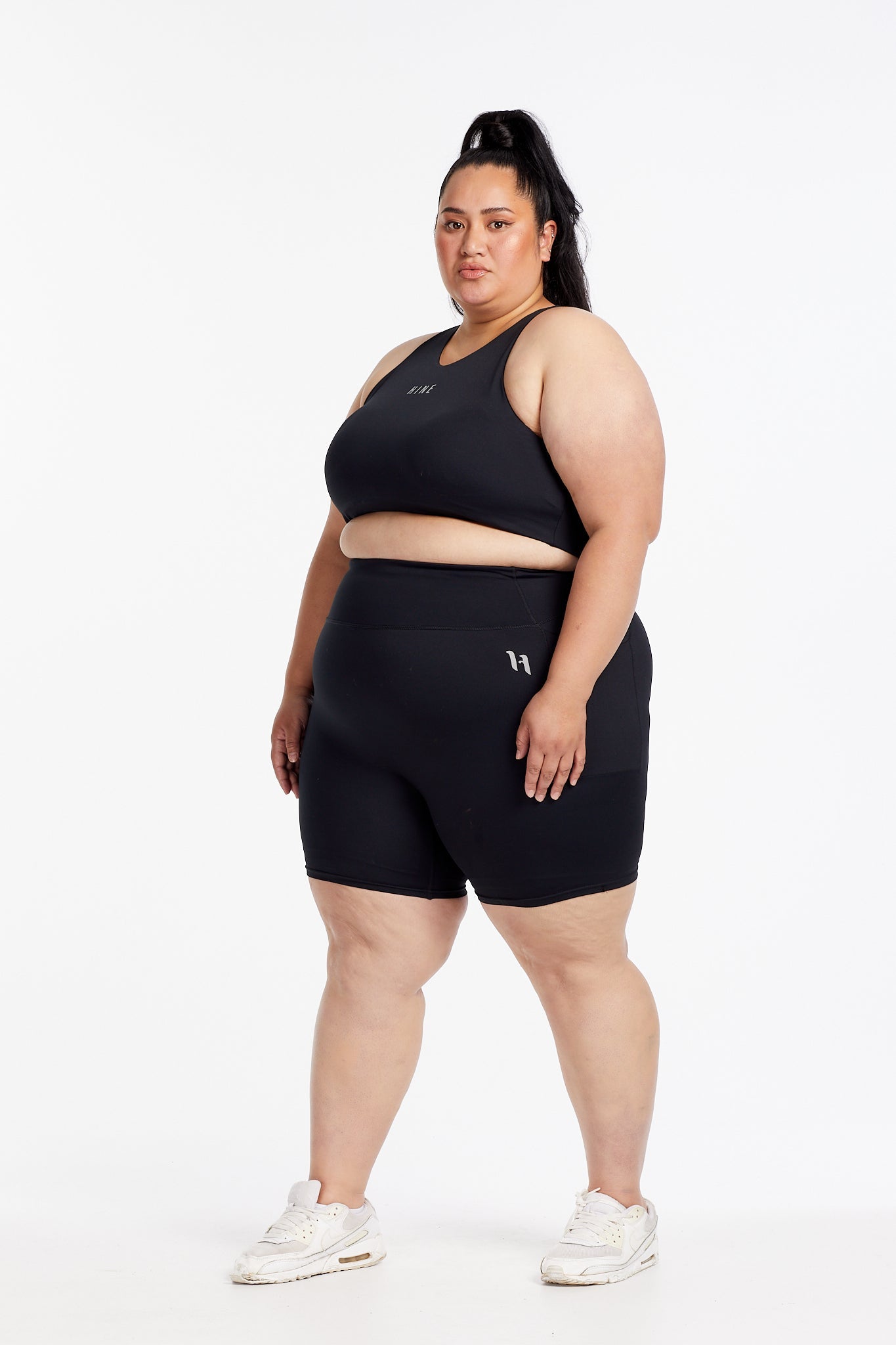 HYBRID PERFORMANCE SPORTS BRA ONYX