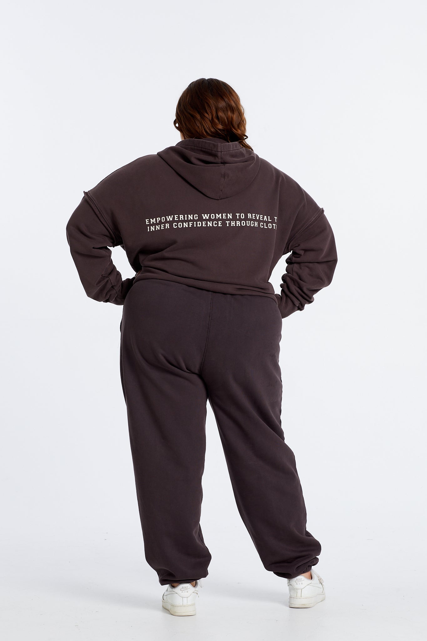 WASHED TRACKPANT ESPRESSO