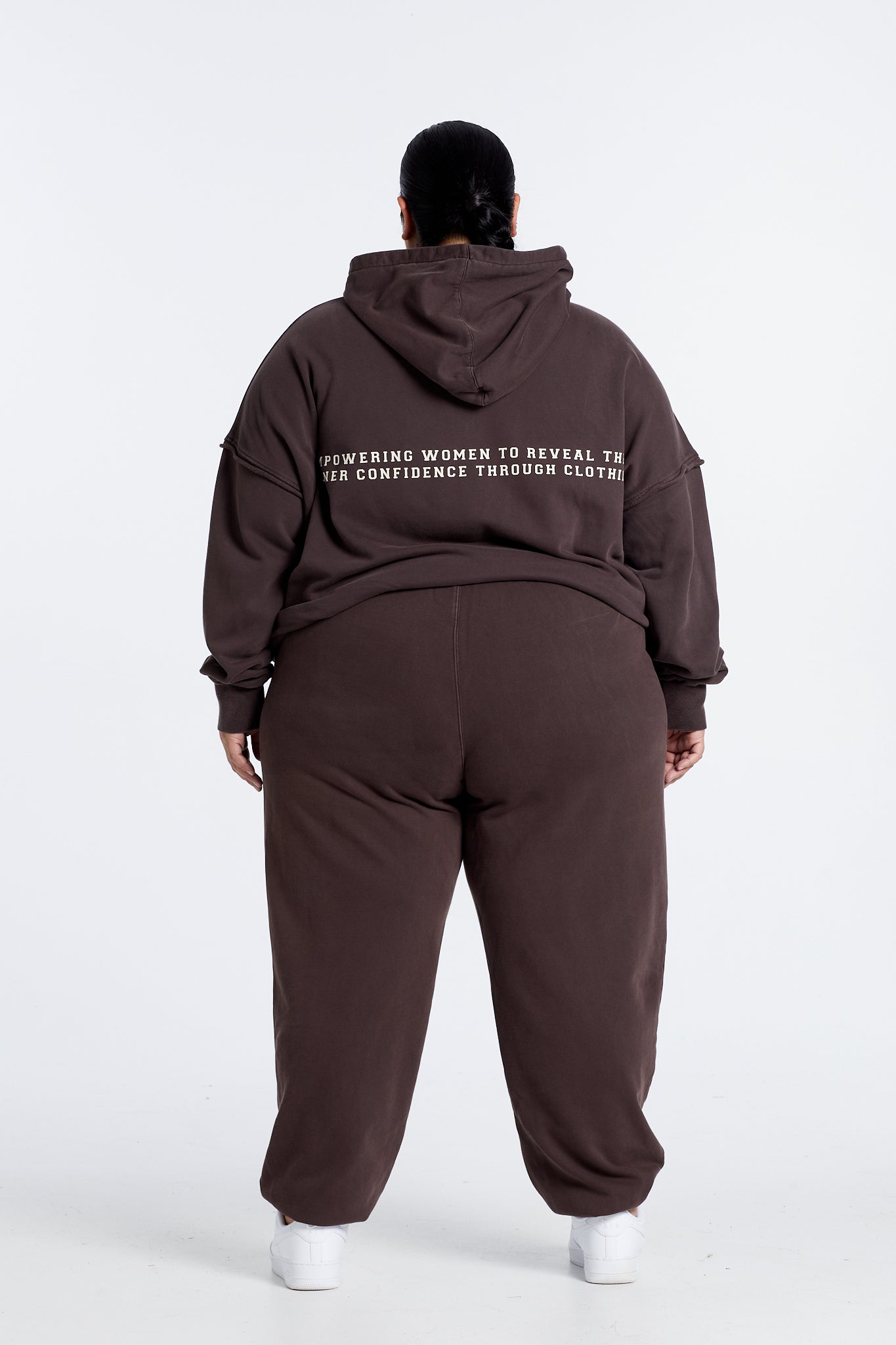 WASHED TRACKPANT ESPRESSO