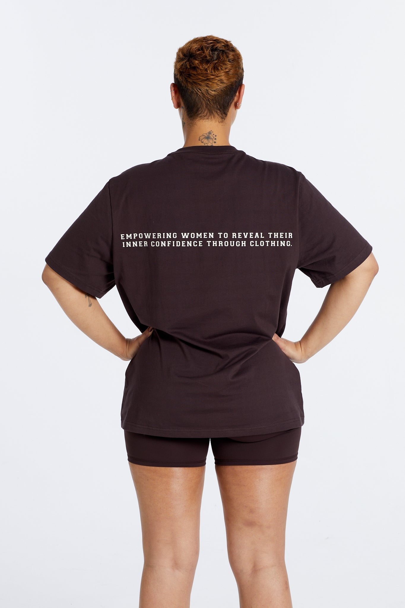 VARSITY TEE ESPRESSO
