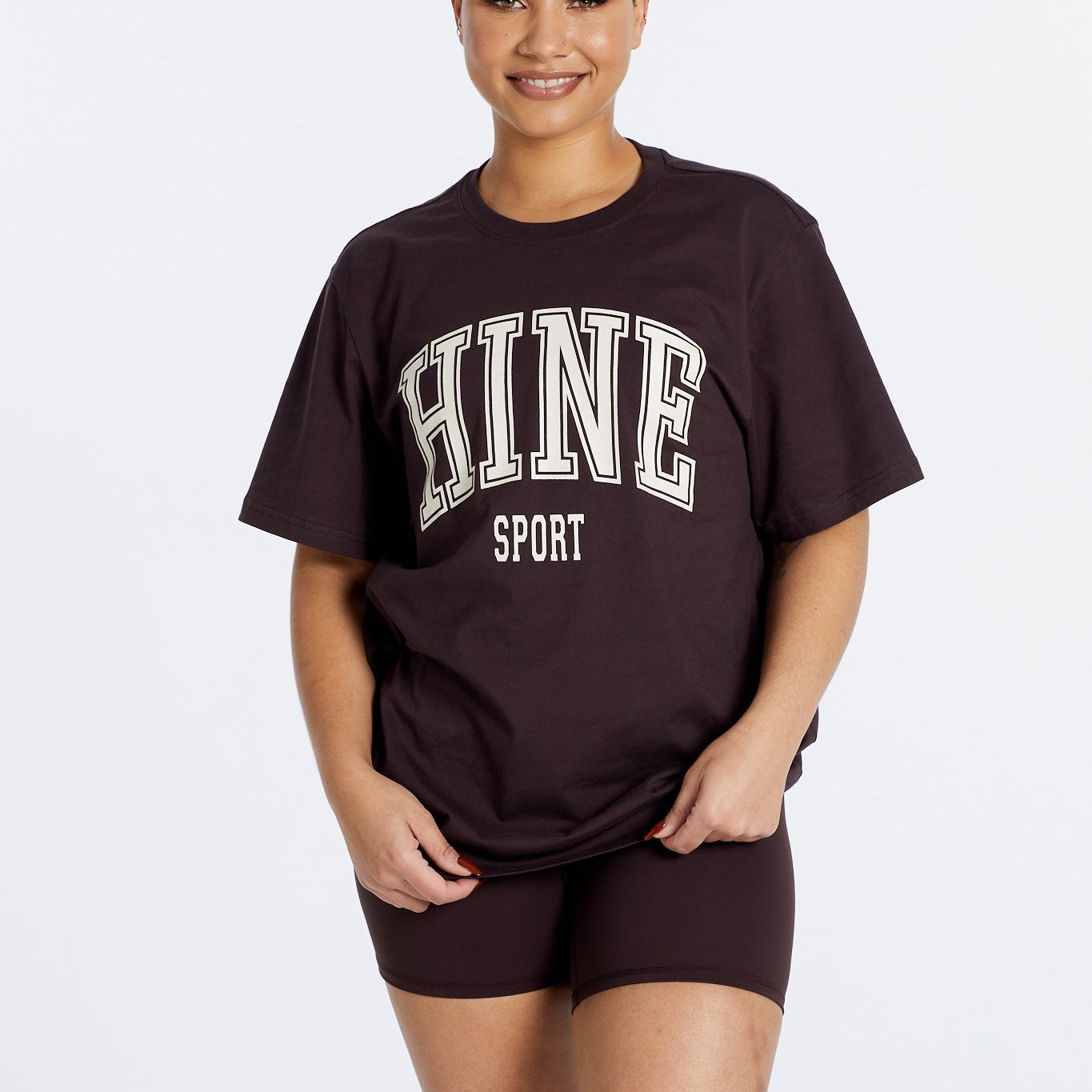 VARSITY TEE ESPRESSO