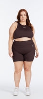 HYBRID SHORT SHORTS ESPRESSO