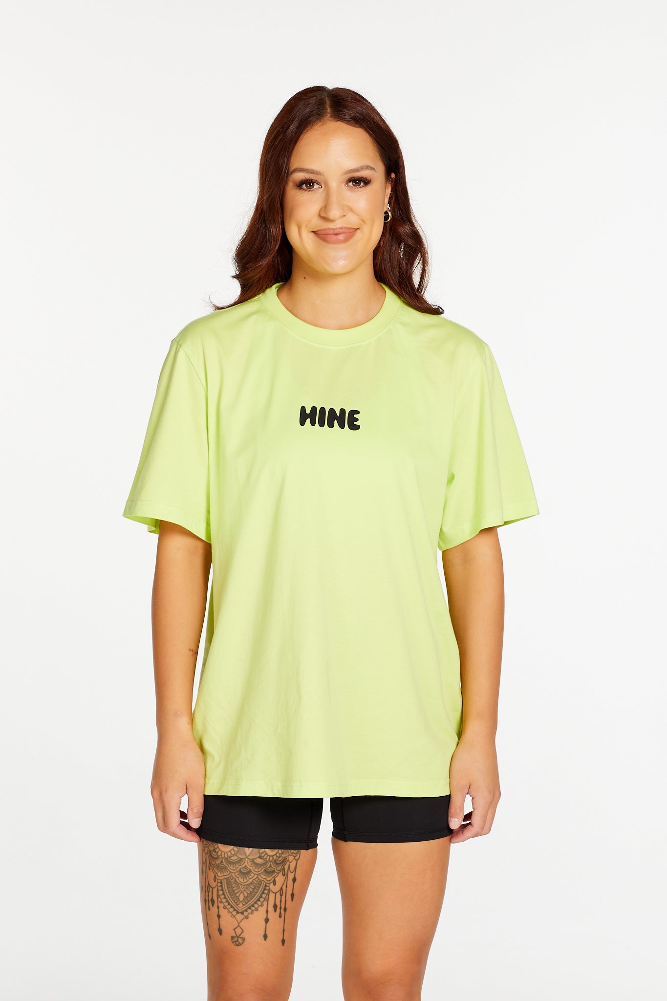 HINE SPORT TEE LIME