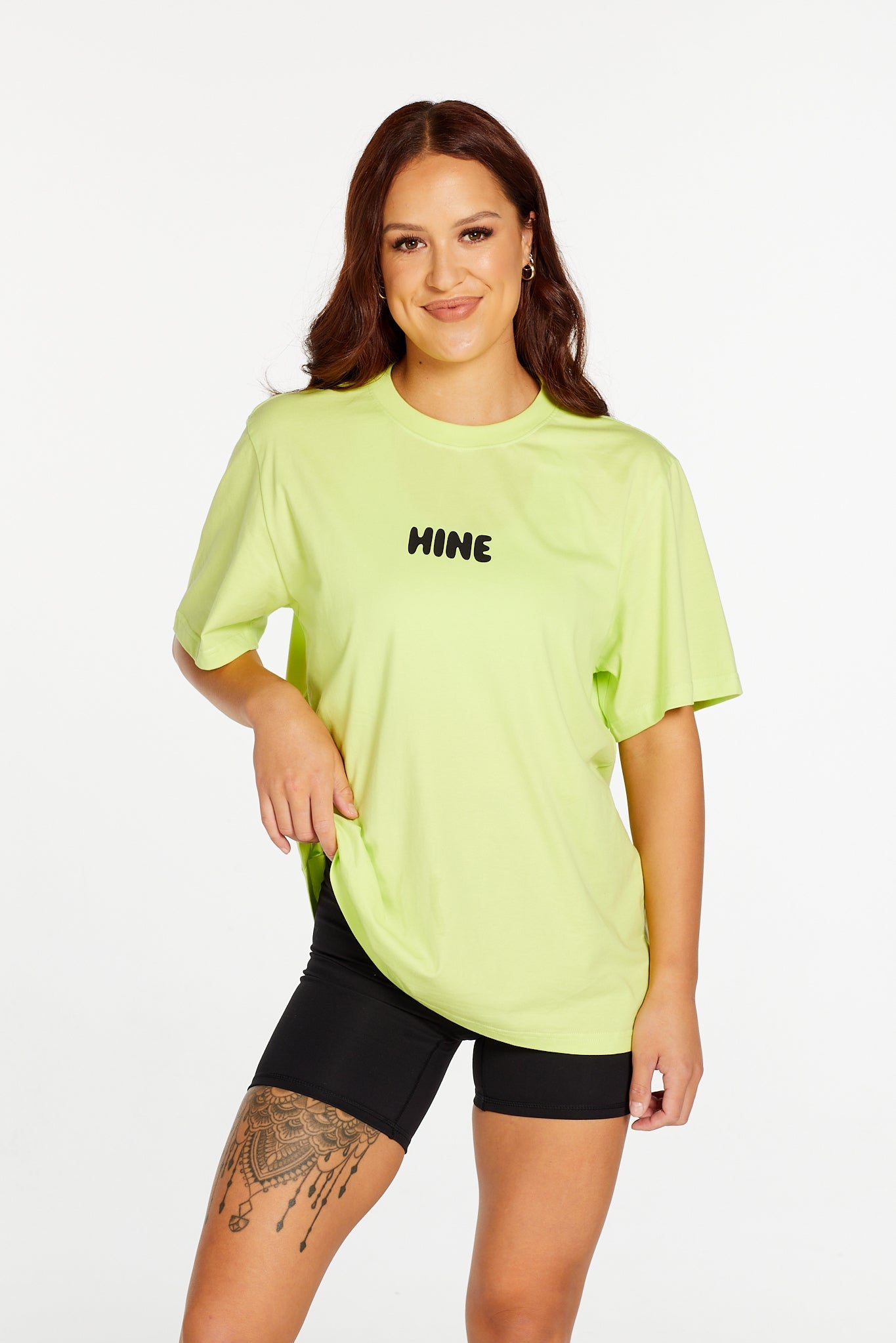 HINE SPORT TEE LIME
