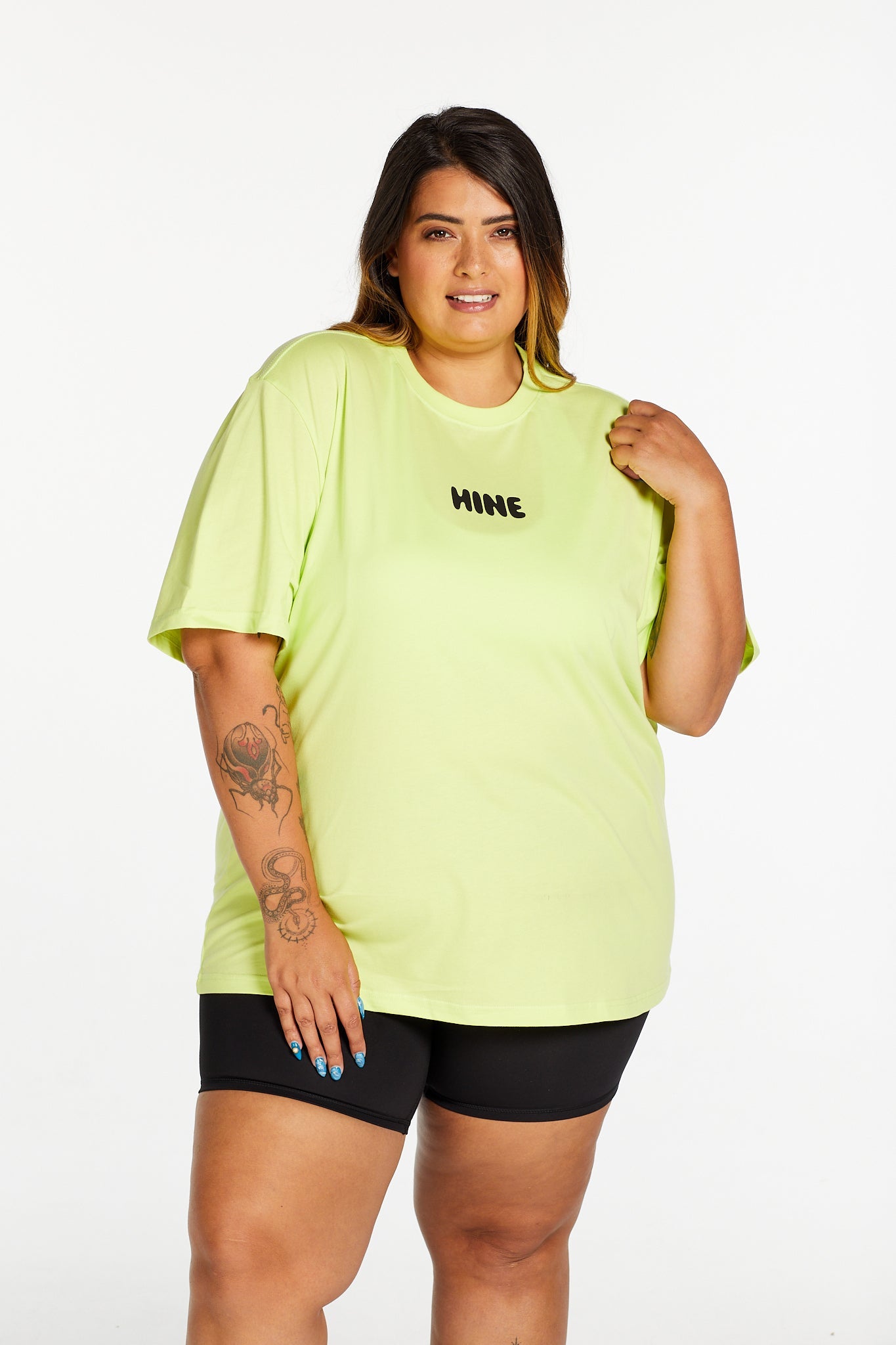HINE SPORT TEE LIME