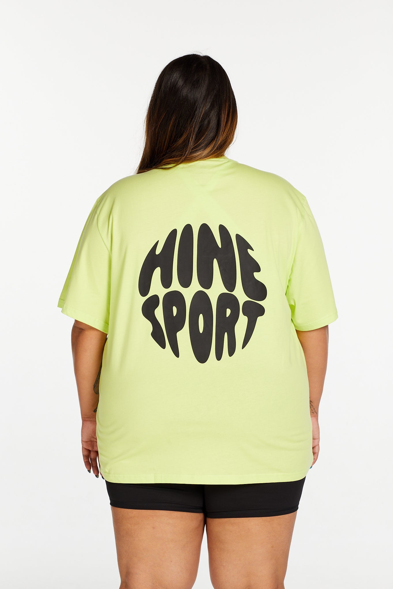 HINE SPORT TEE LIME