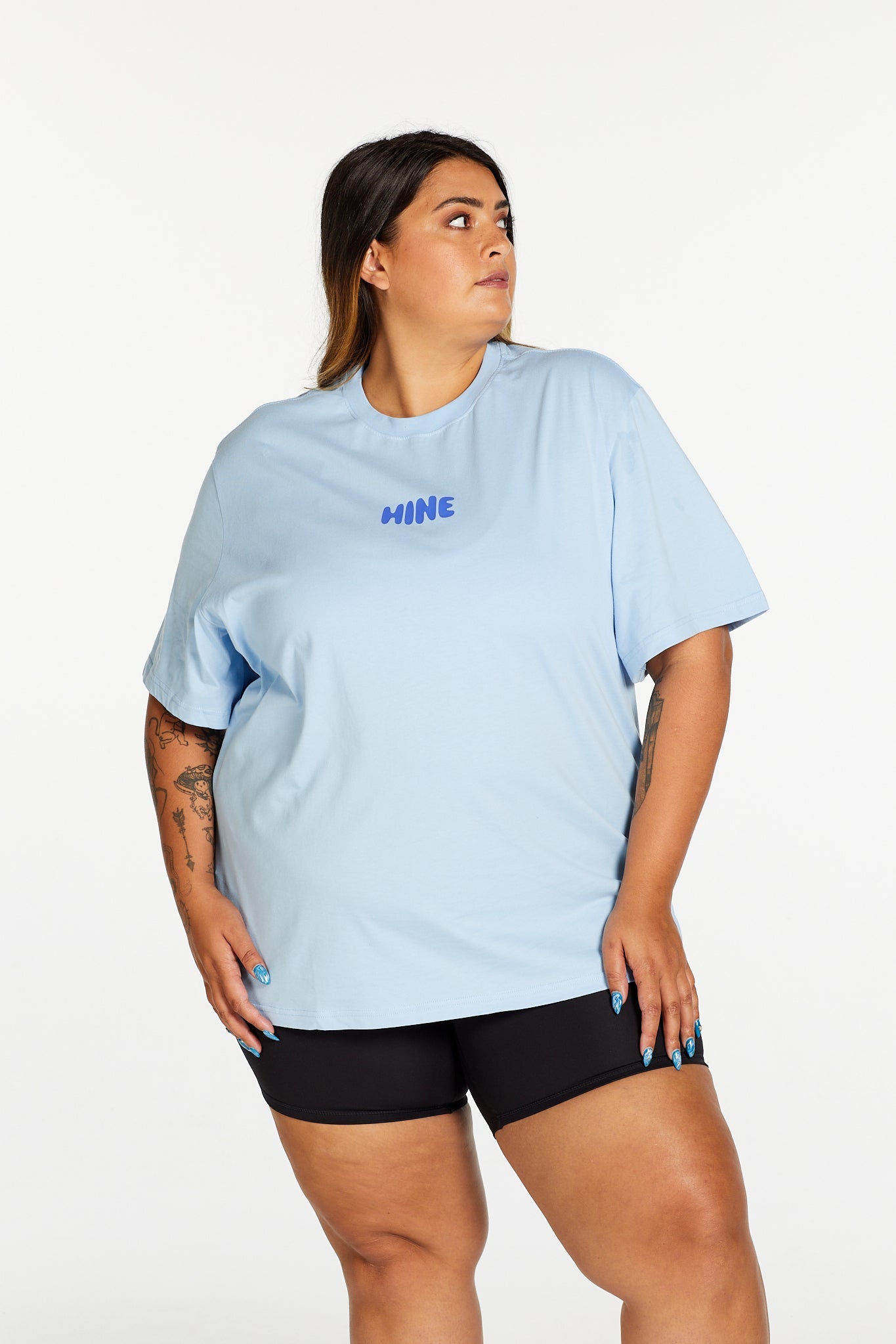 HINE SPORT TEE SKY BLUE