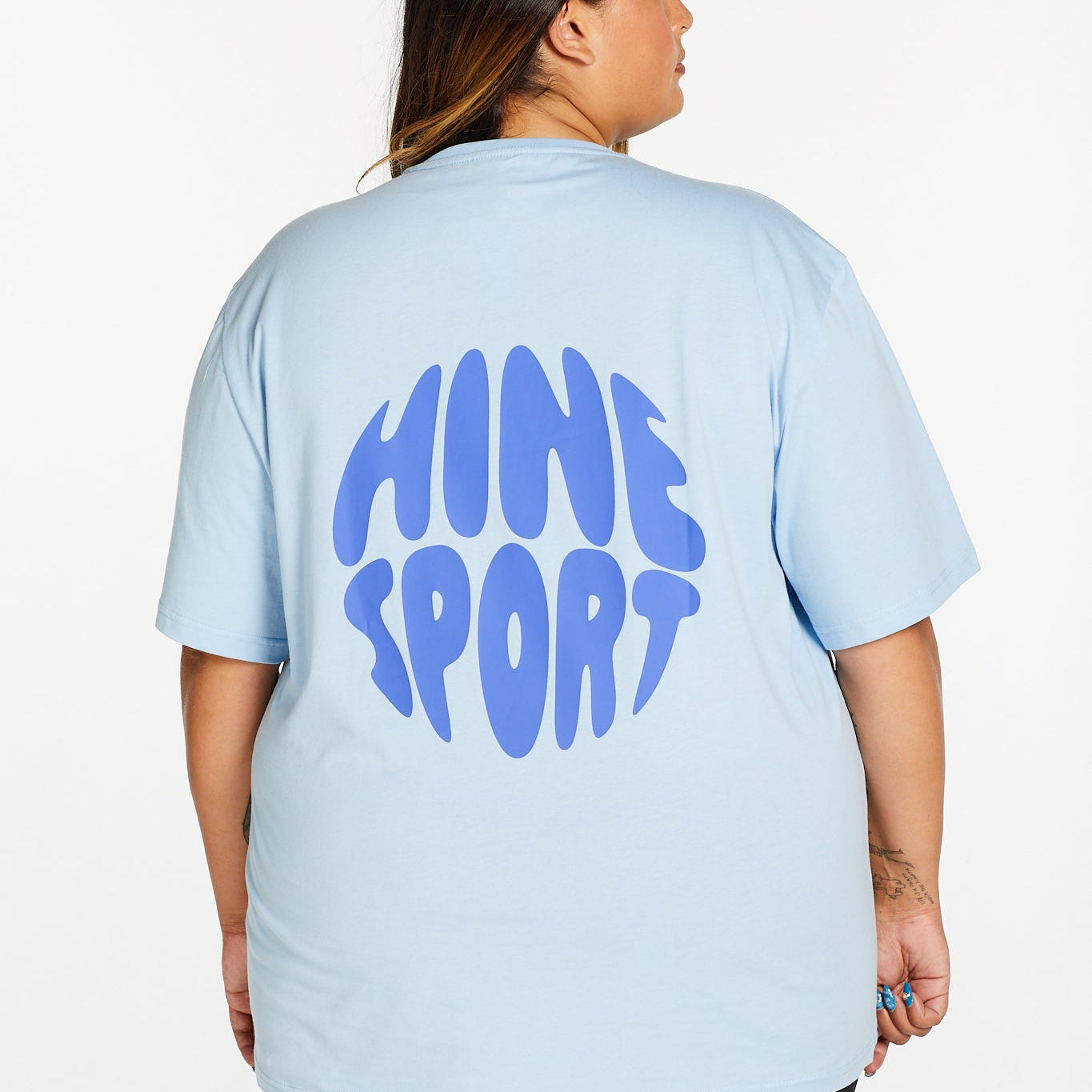 HINE SPORT TEE SKY BLUE