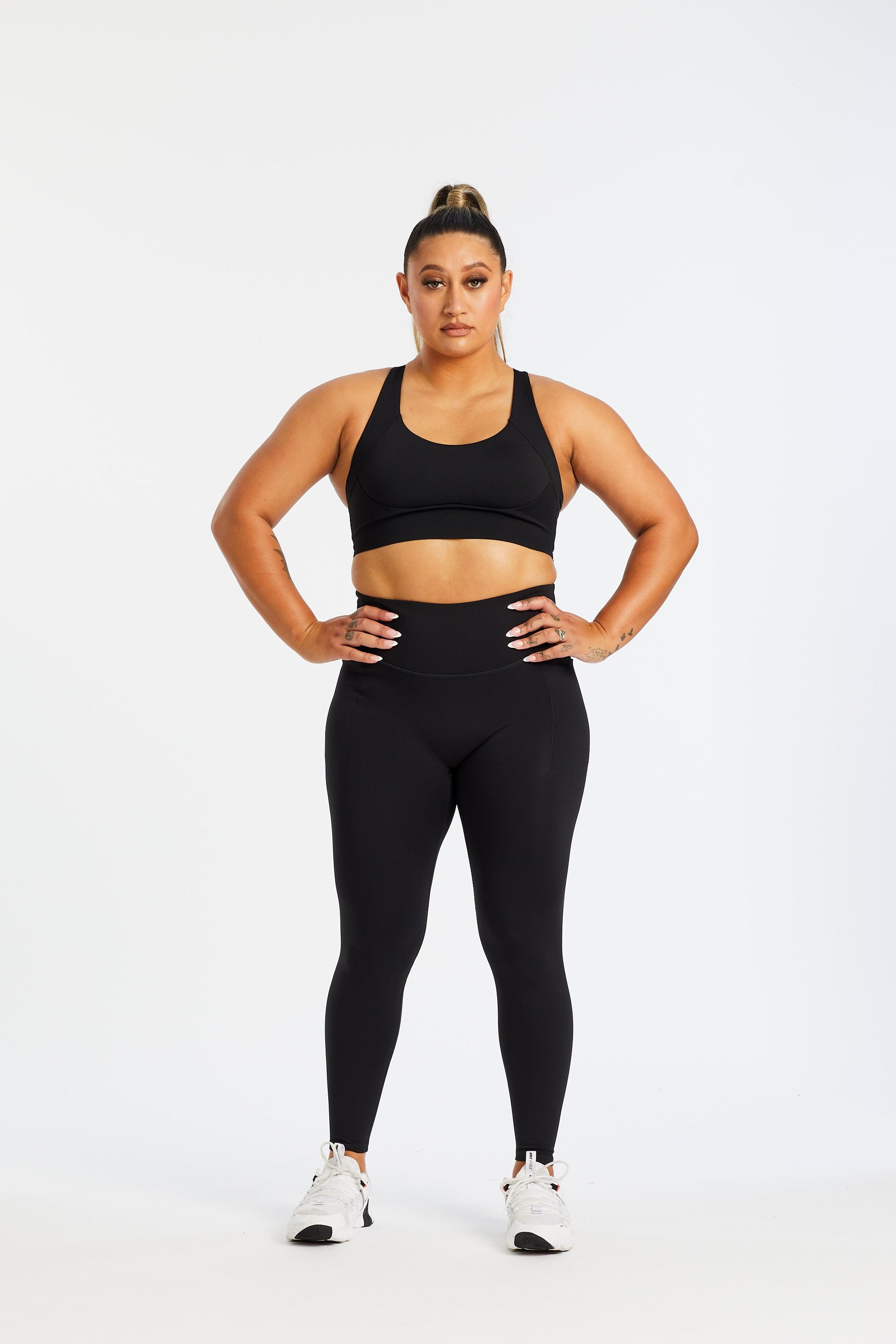 STAPLE 2.0 FULL LENGTH LEGGINGS W/ POCKET ONYX