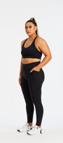 STAPLE 2.0 FULL LENGTH LEGGINGS W/ POCKET ONYX