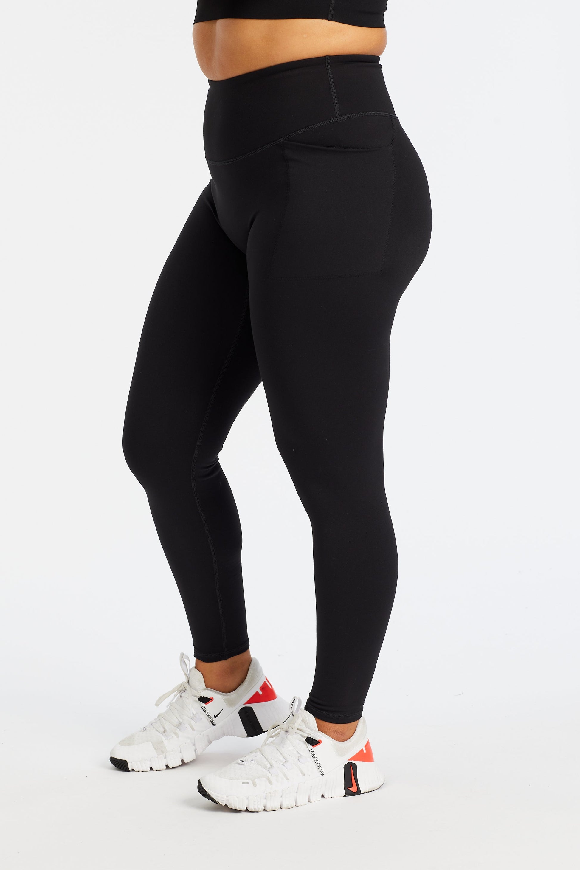 STAPLE 2.0 FULL LENGTH LEGGINGS W/ POCKET ONYX