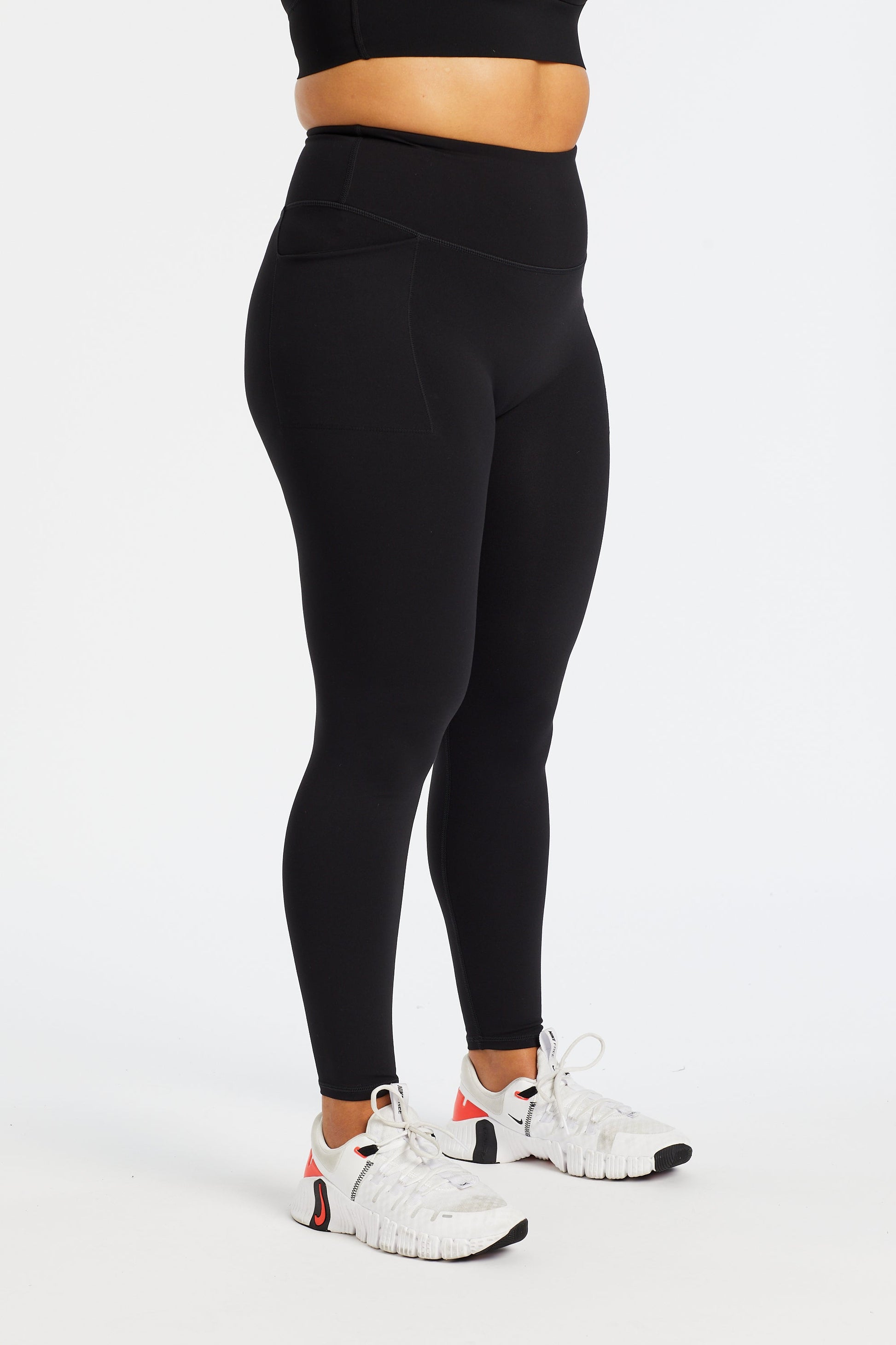 STAPLE 2.0 FULL LENGTH LEGGINGS W/ POCKET ONYX