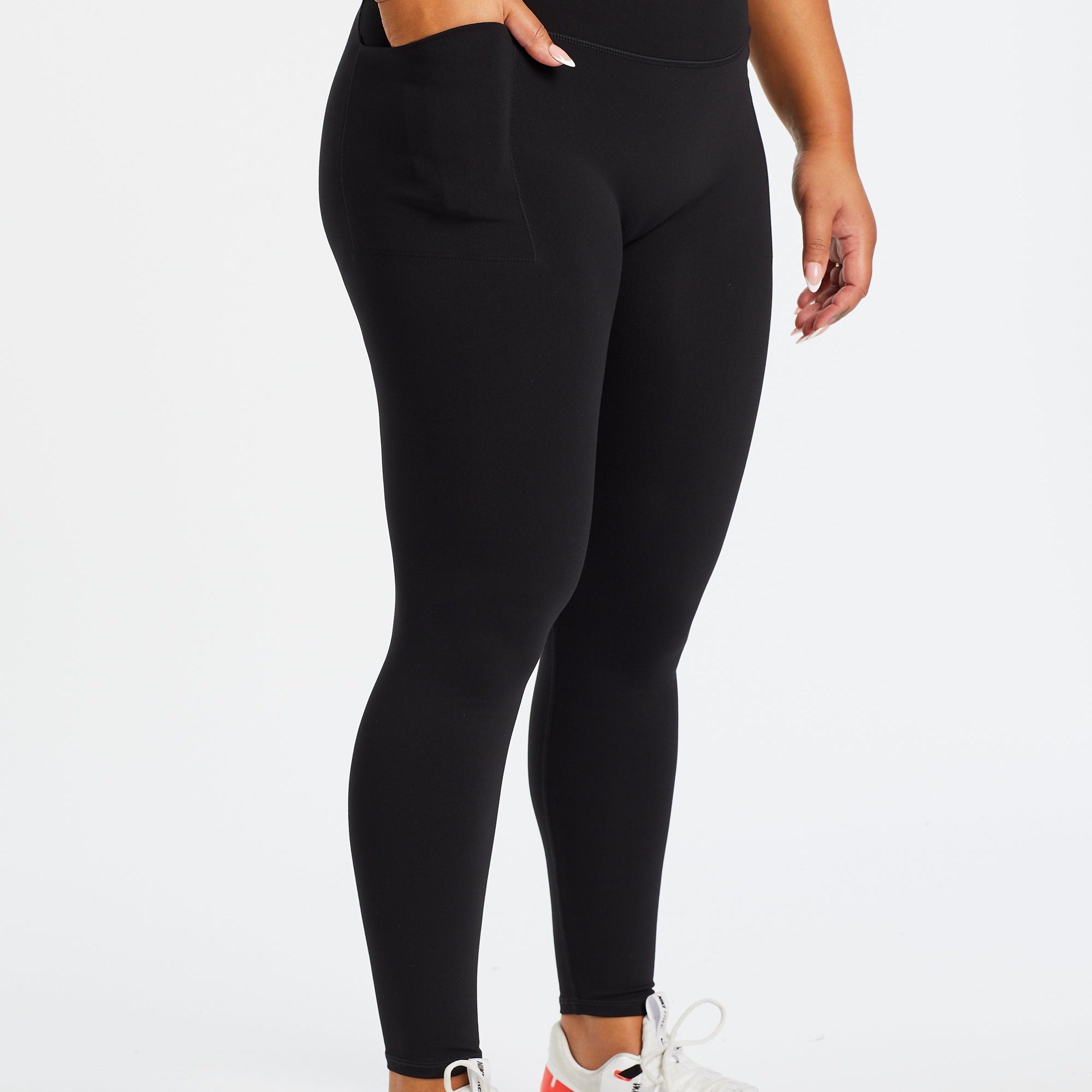 STAPLE 2.0 FULL LENGTH LEGGINGS W/ POCKET ONYX