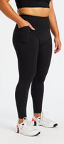 STAPLE 2.0 FULL LENGTH LEGGINGS W/ POCKET ONYX