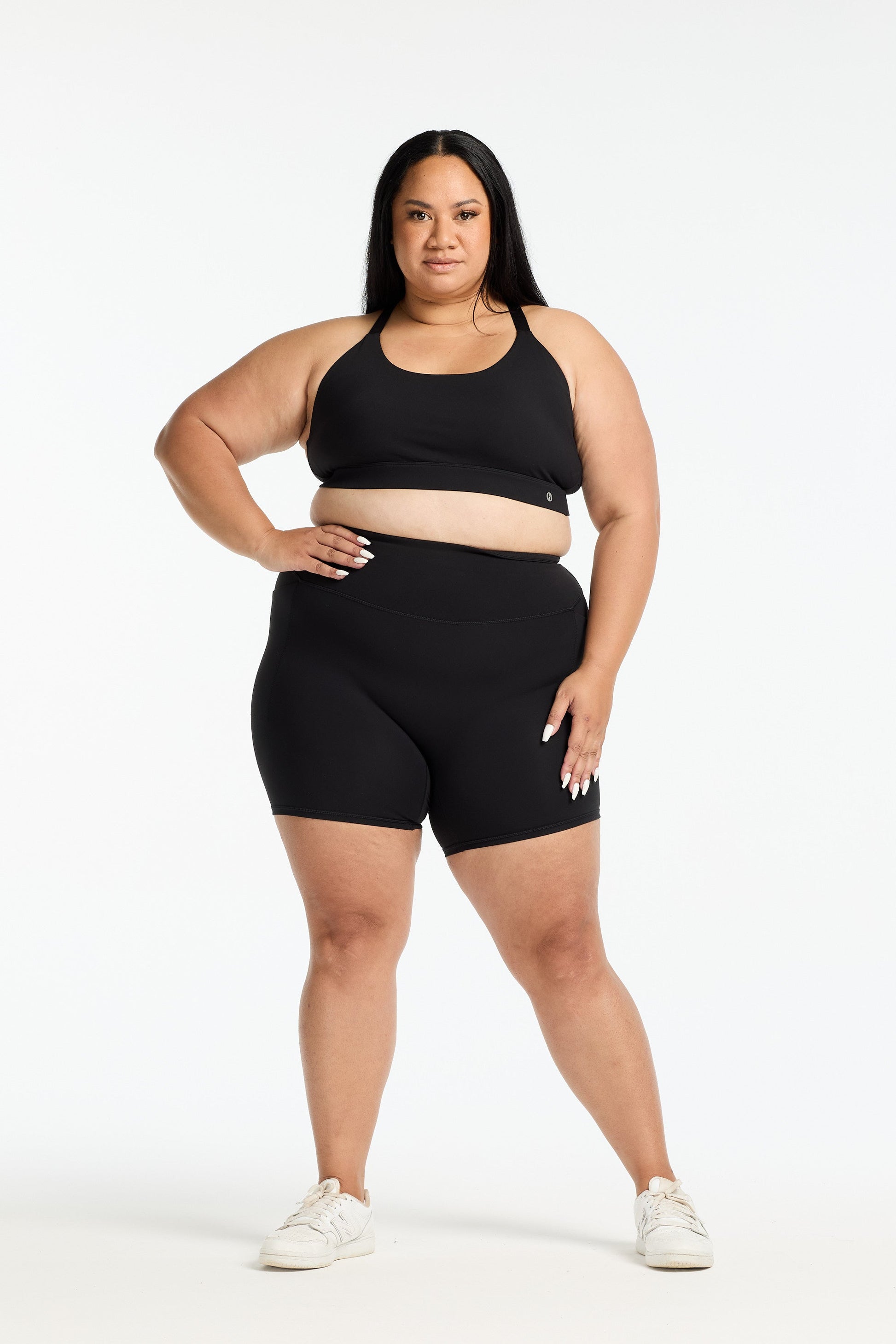 STAPLE 2.0 MID SHORT W/POCKET ONYX