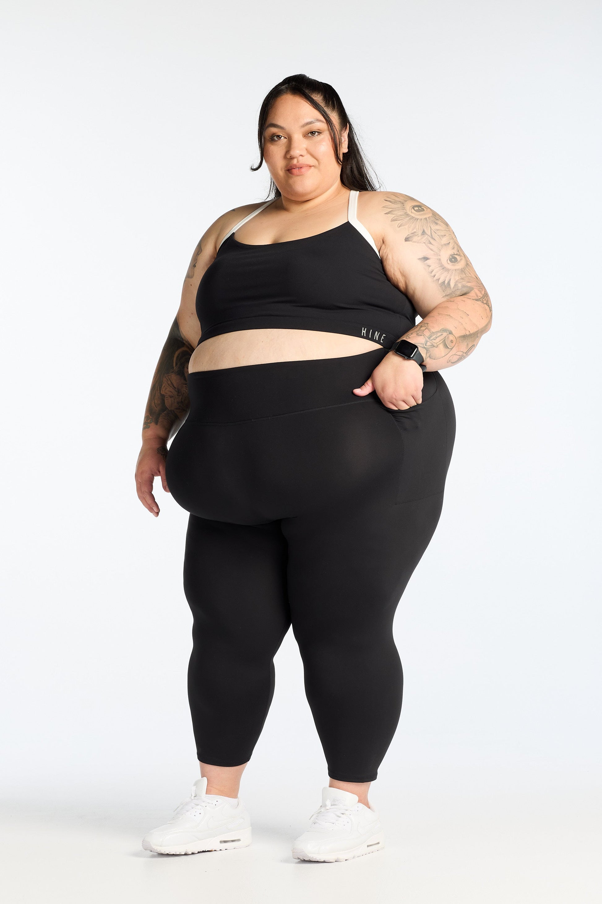 STAPLE 2.0 7/8 LEGGINGS W/ POCKET ONYX