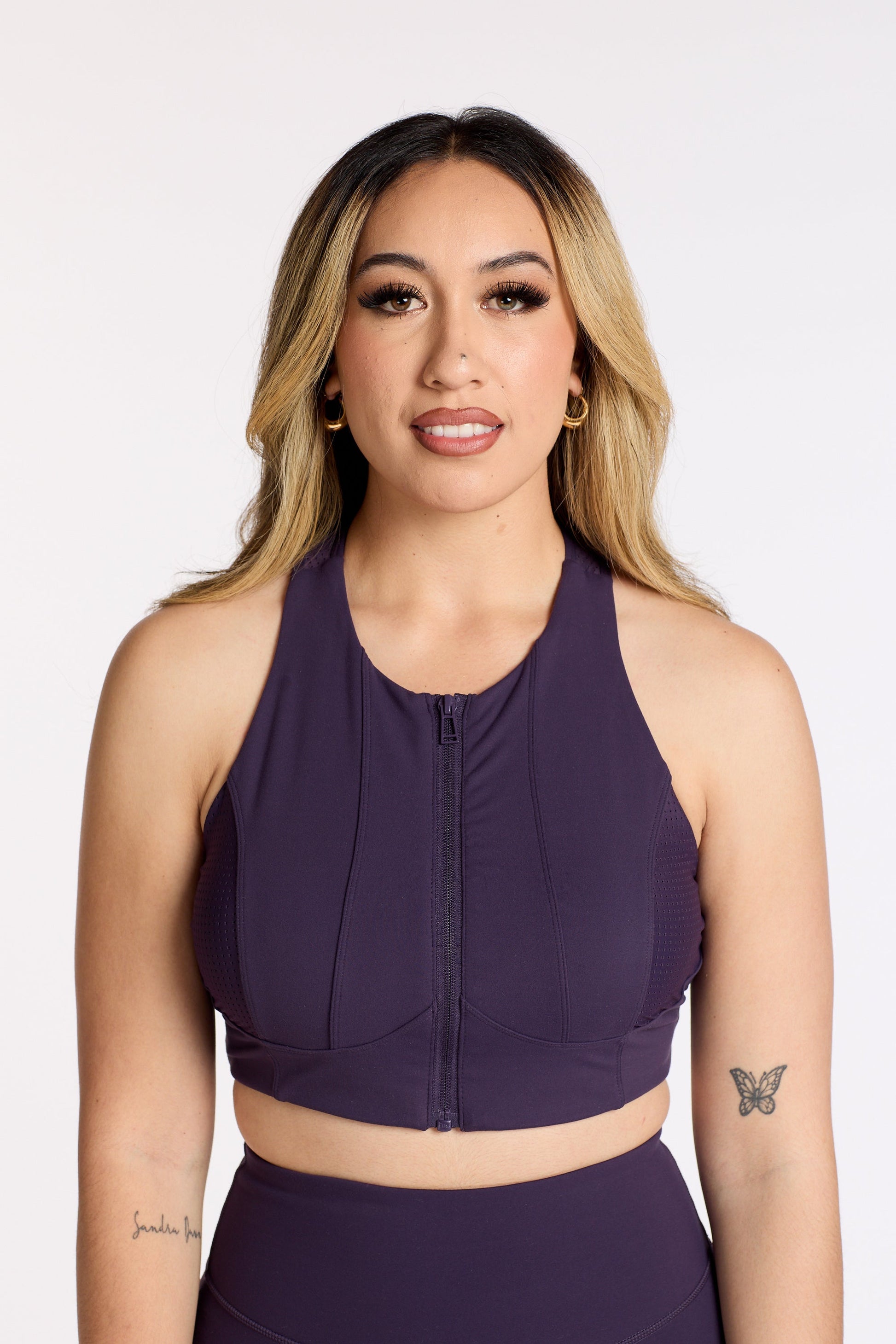 MESH BRA MIDNIGHT