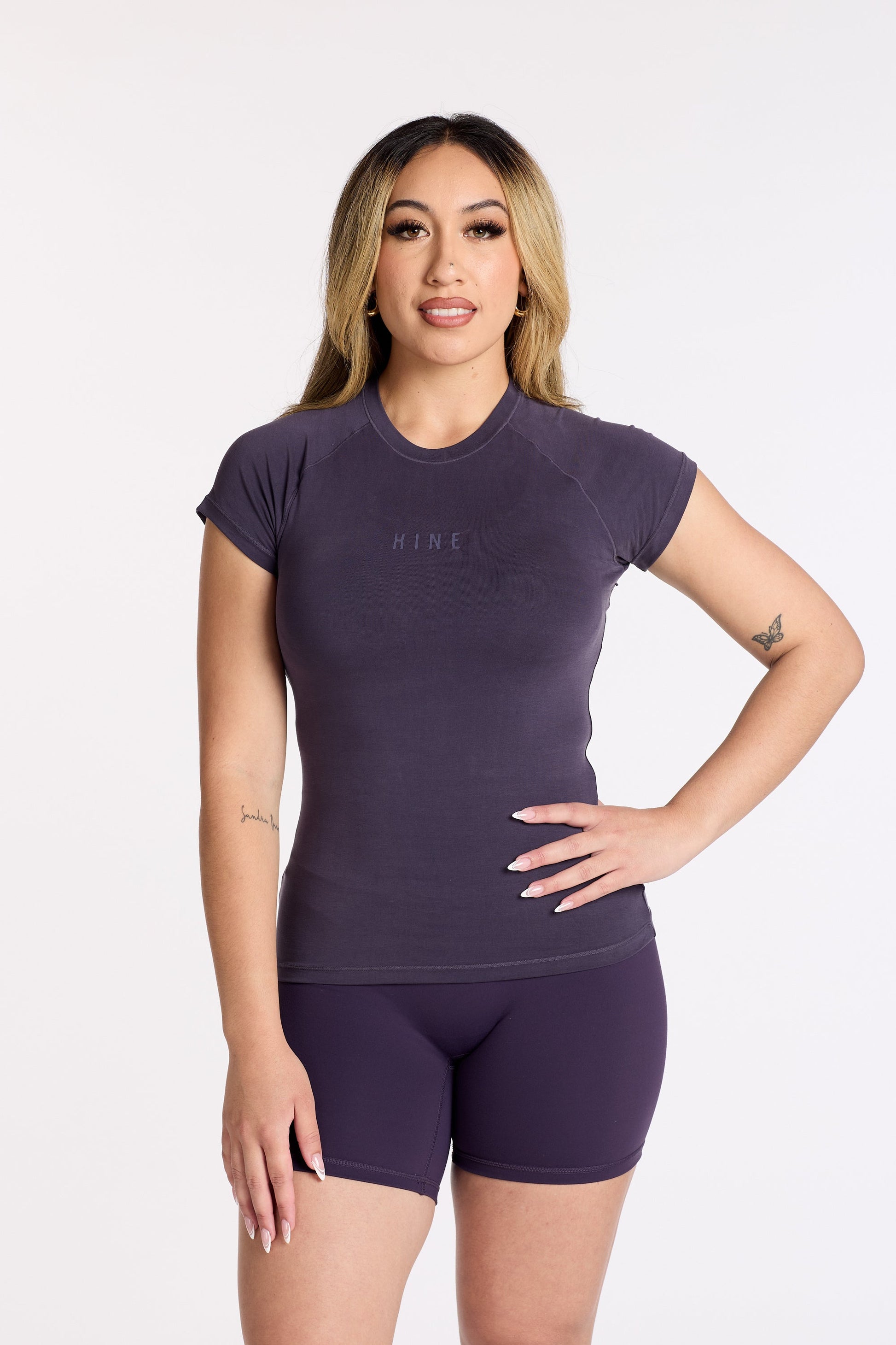 THE ESSENTIAL FULL LENGTH TEE MIDNIGHT