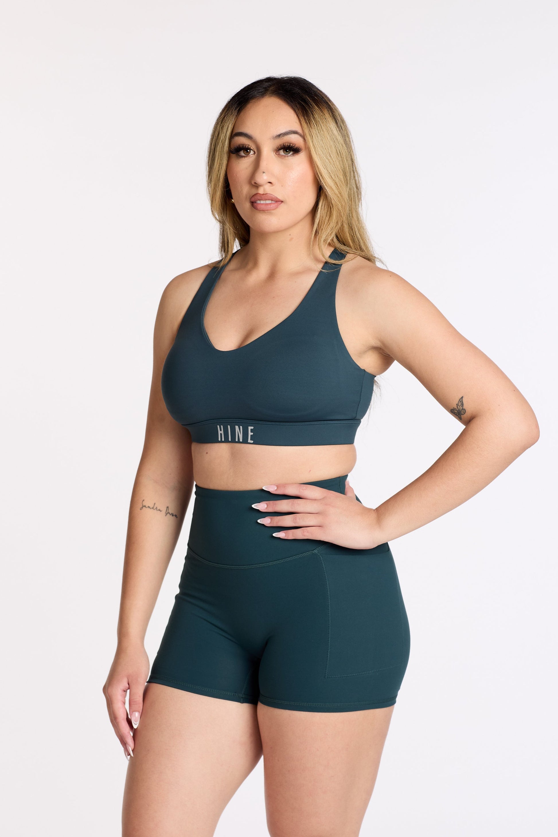 STAPLE W/ POCKET SHORT SHORTS JADE