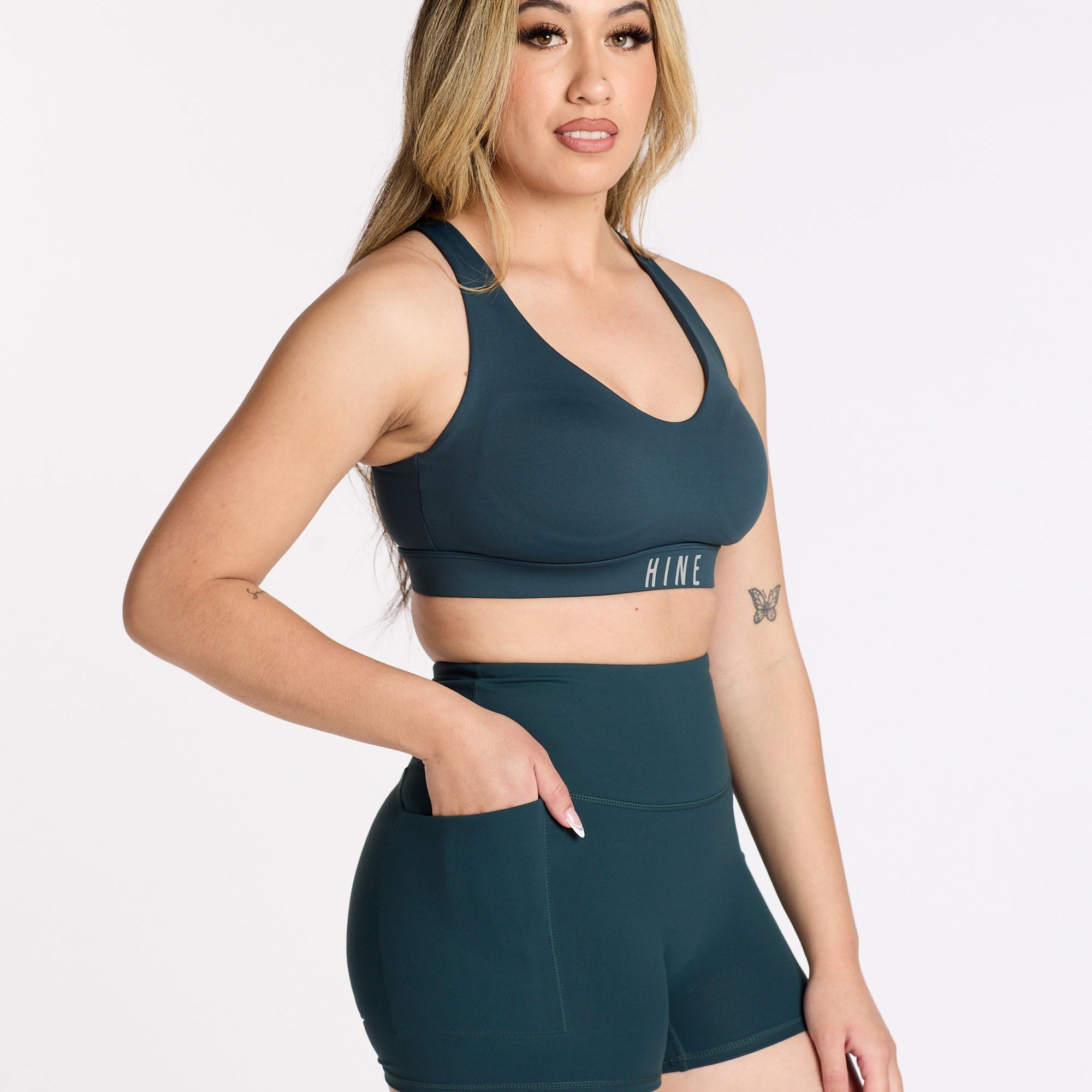 STAPLE W/ POCKET SHORT SHORTS JADE