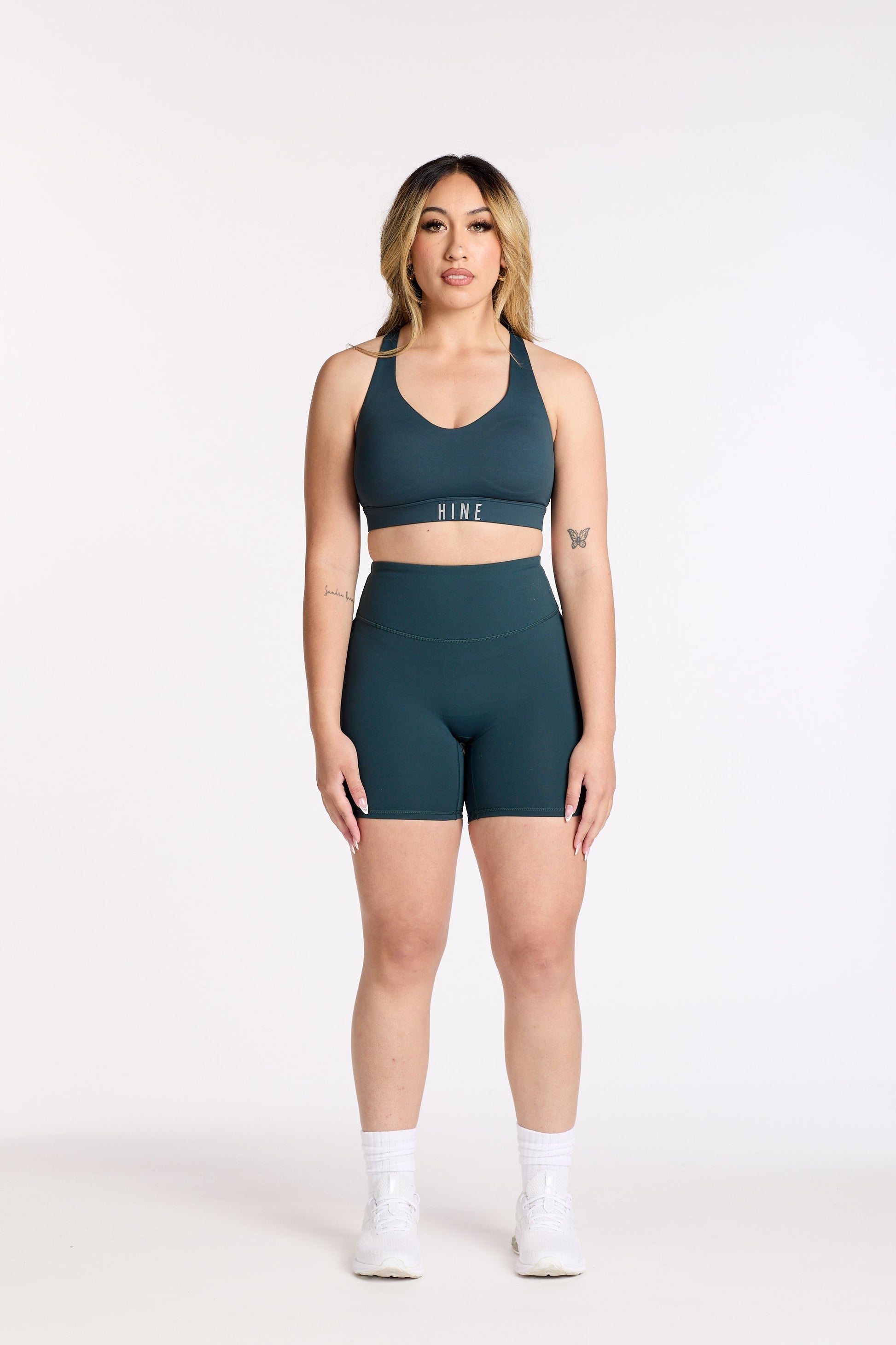 STAPLE MID SHORT JADE