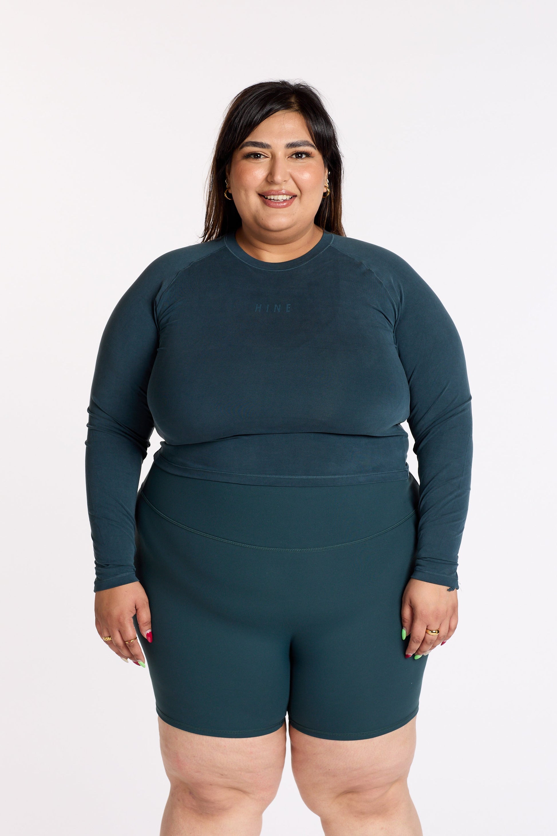 STAPLE MID SHORT JADE
