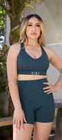 STAPLE MID SHORT JADE