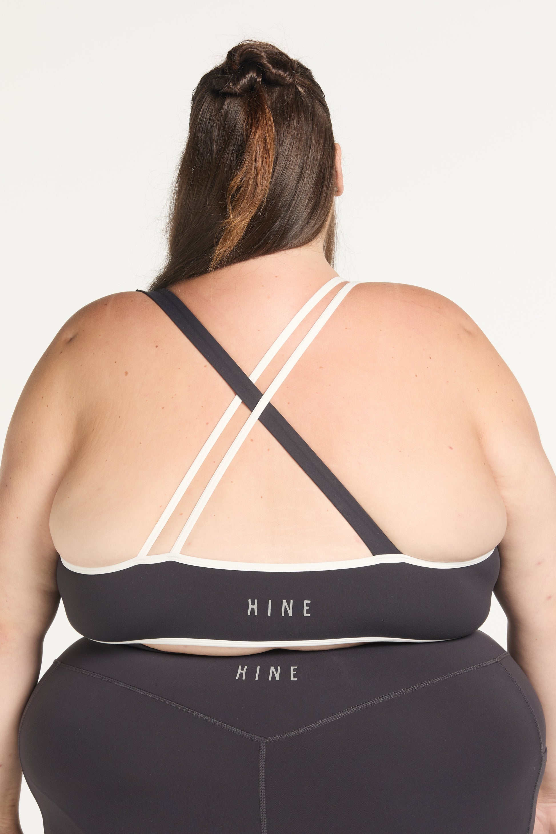 FORME CONTRAST BRA CHARCOAL
