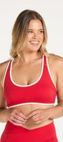 FORME CONTRAST BRA RED