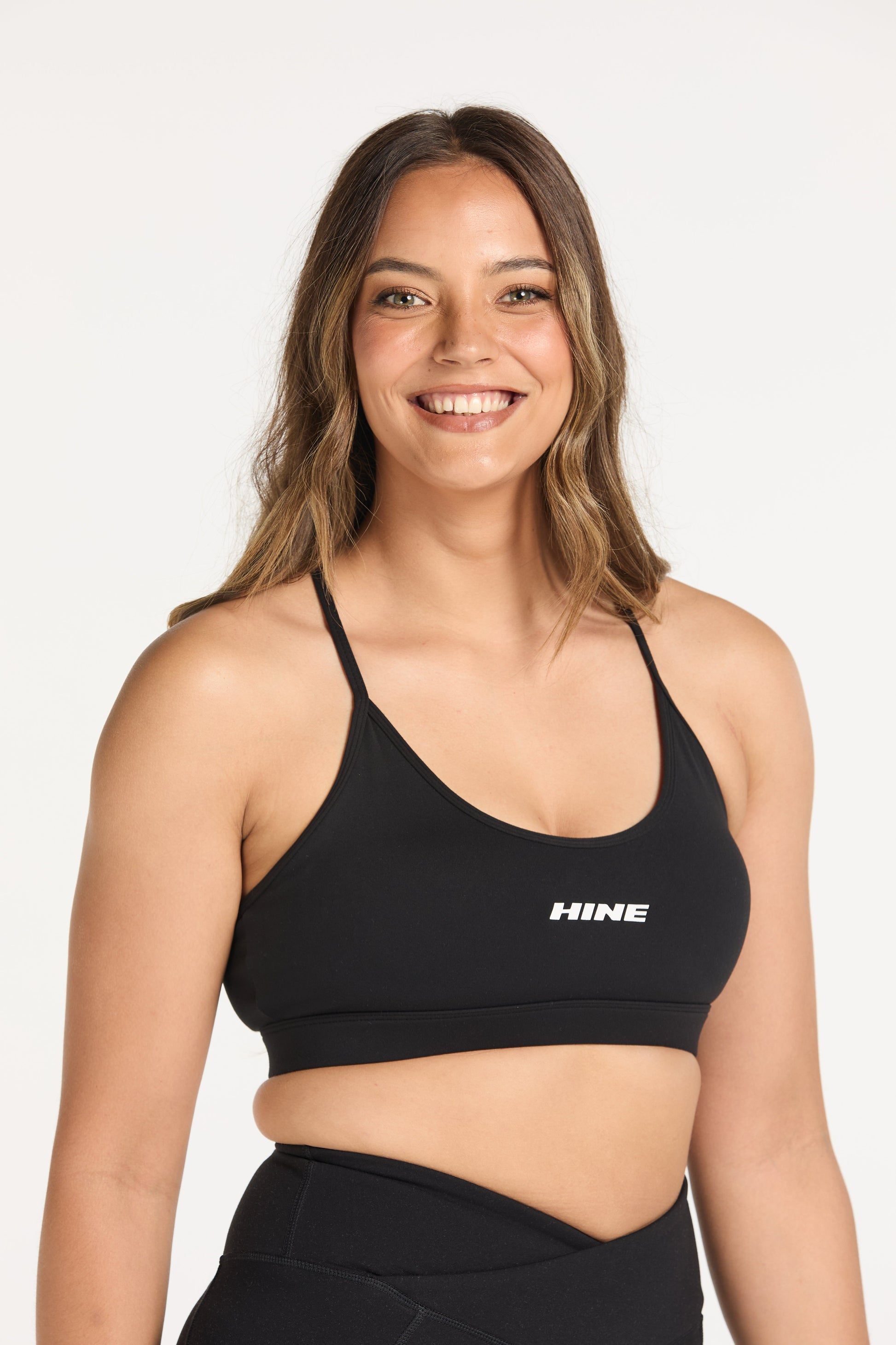 THIN RACER BRA ONYX