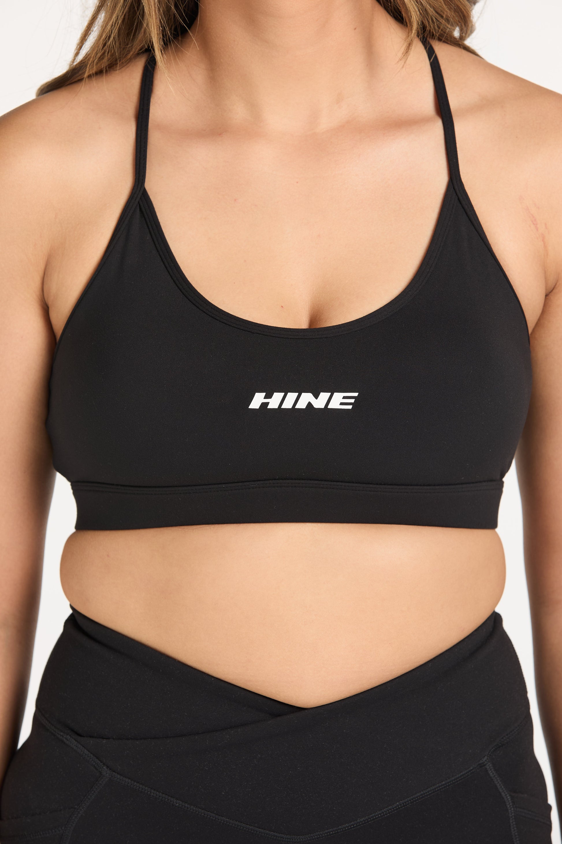 THIN RACER BRA ONYX