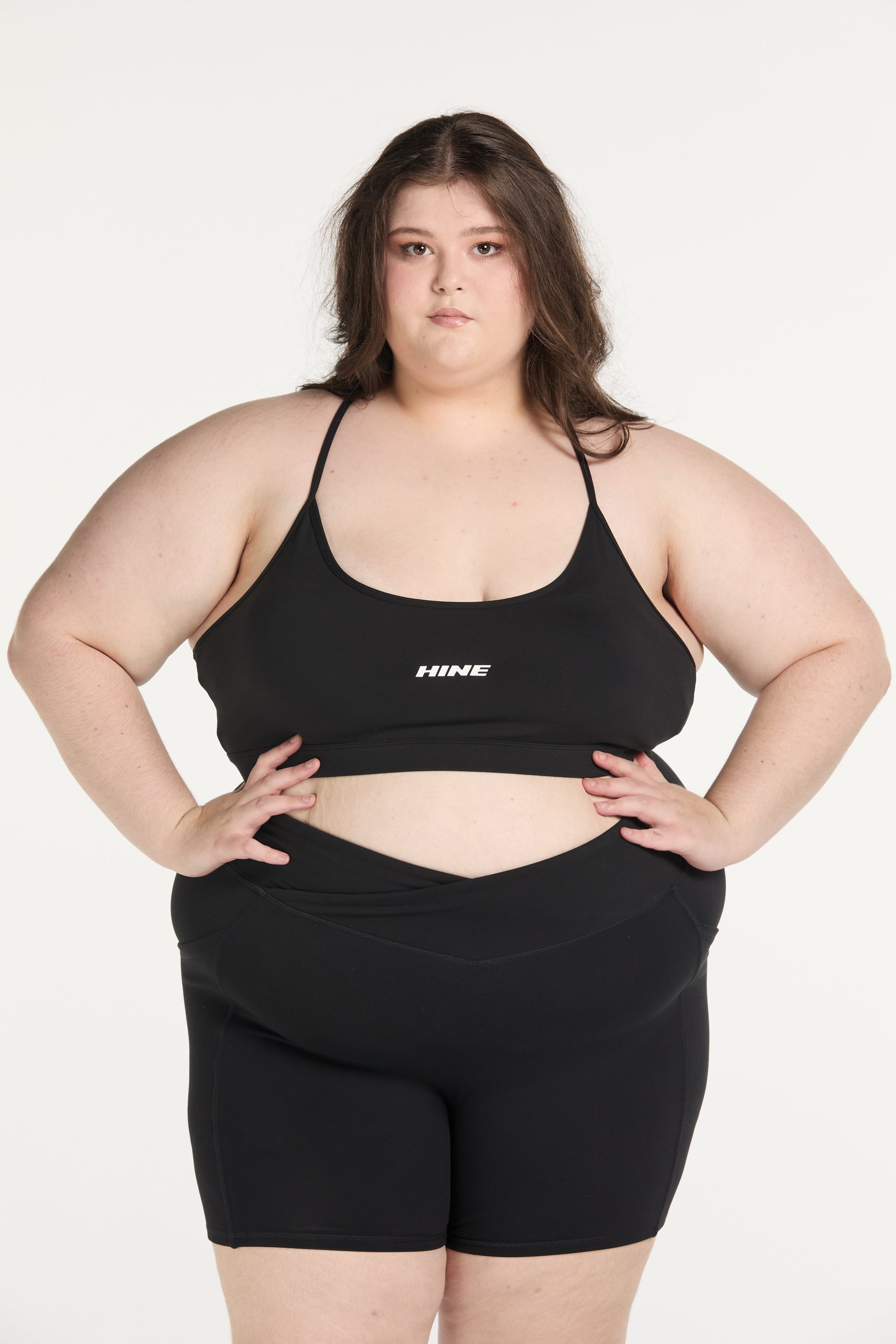 THIN RACER BRA ONYX