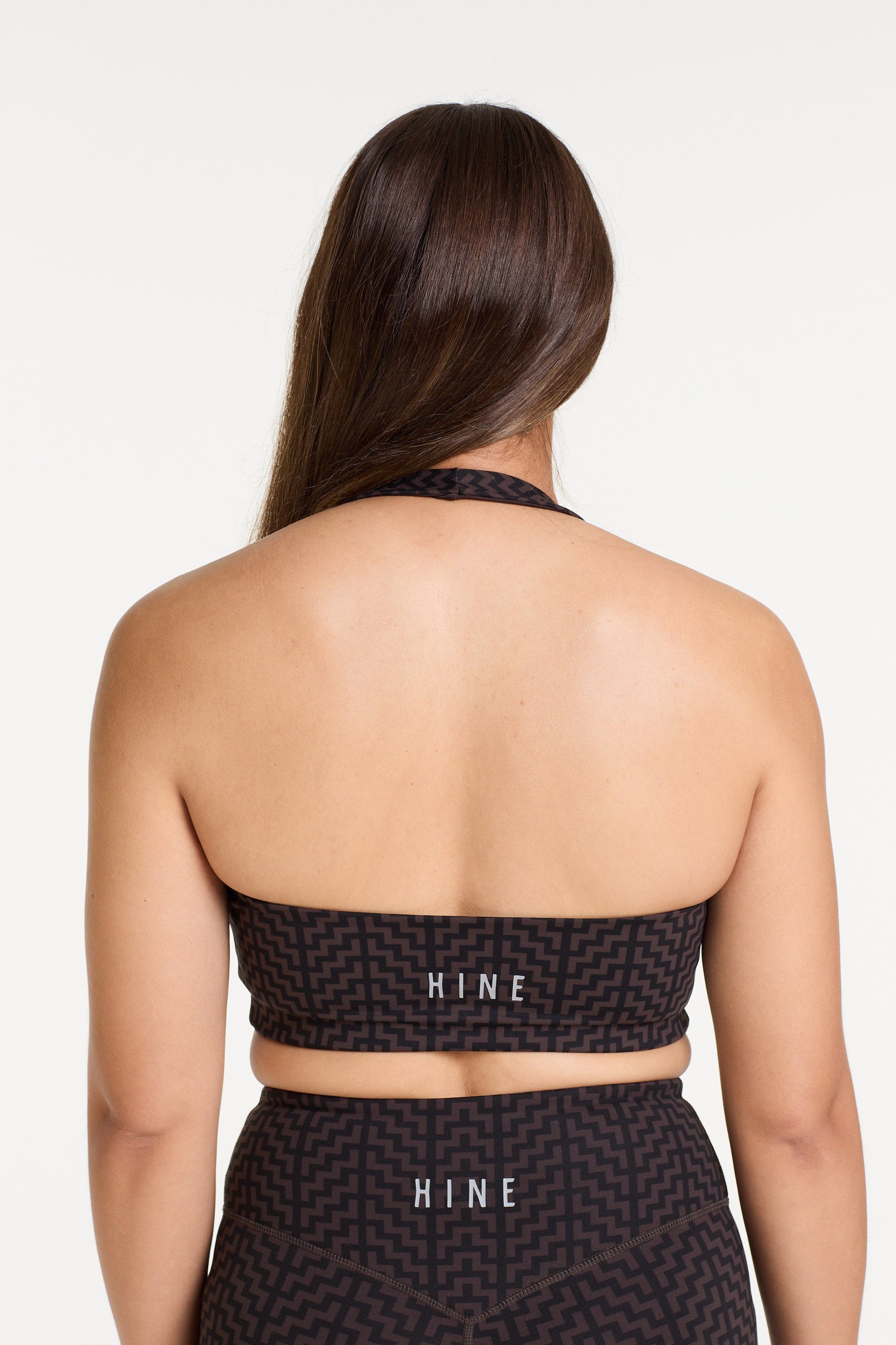 POUTAMA PRINT HALTER NECK BRA