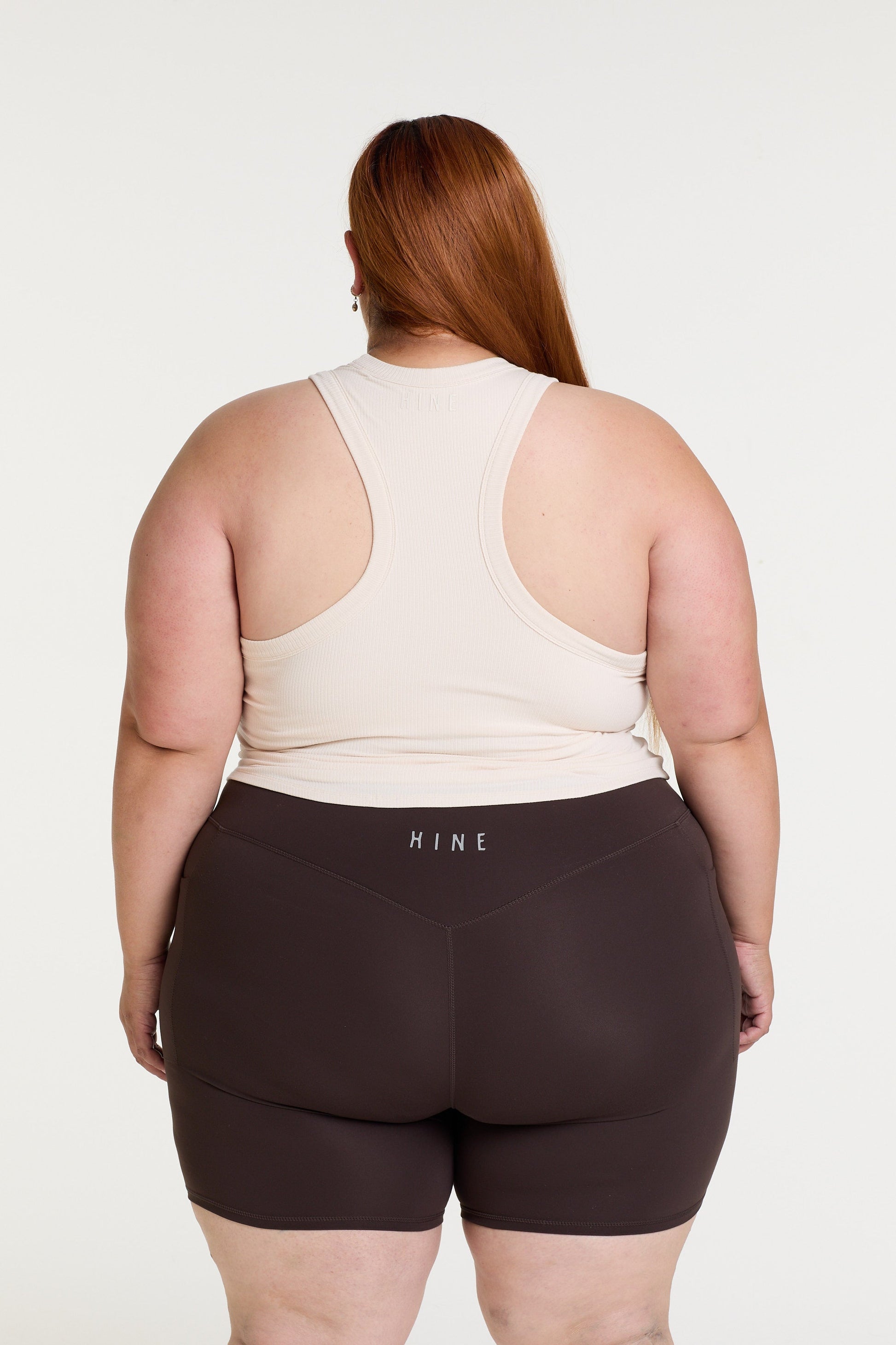 CROP RIB SINGLET MILK