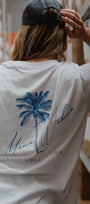 MANA WĀHINE TEE WHITE