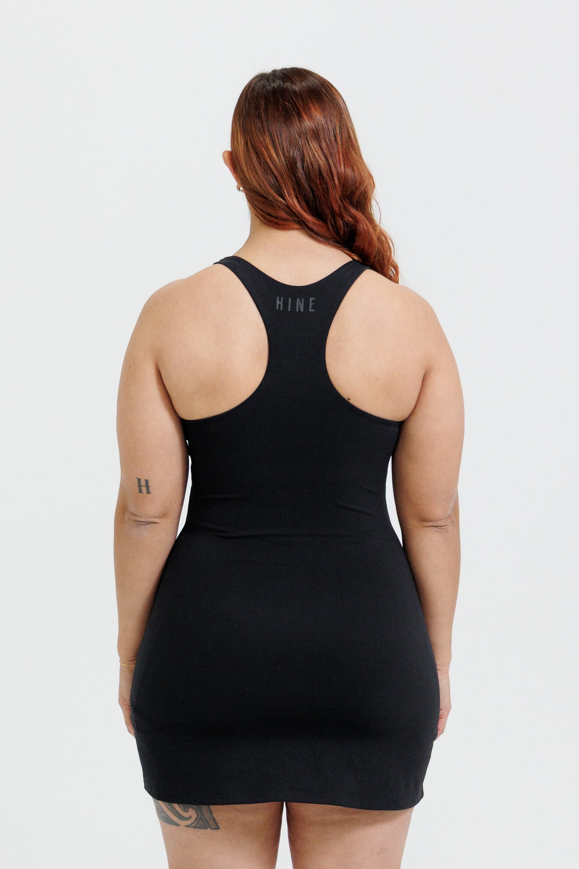 SCULPT DRESS ONYX