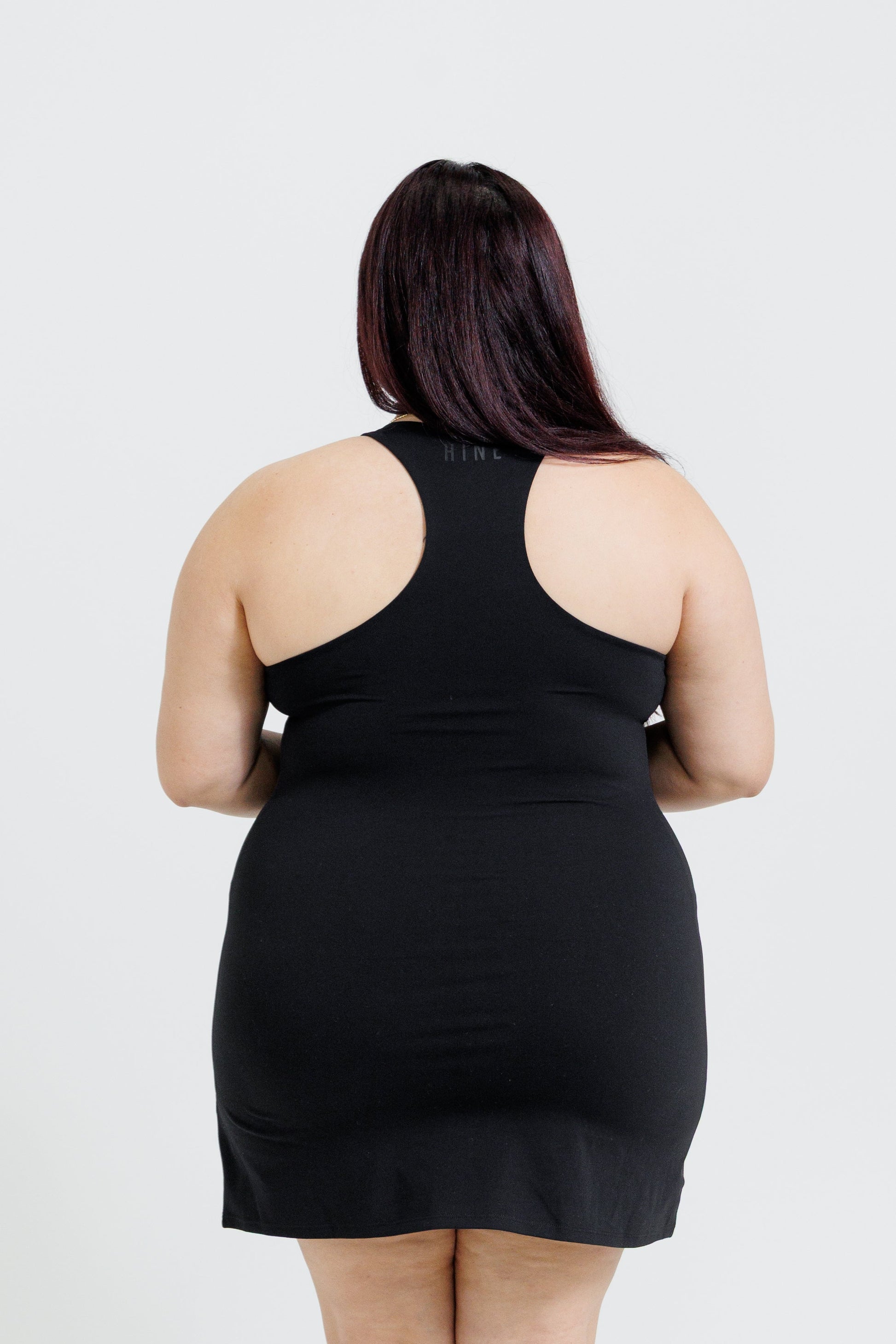 SCULPT DRESS ONYX
