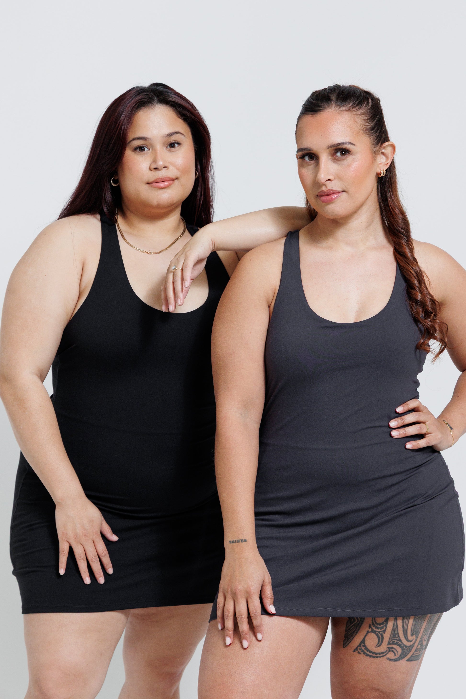 SCULPT DRESS ONYX
