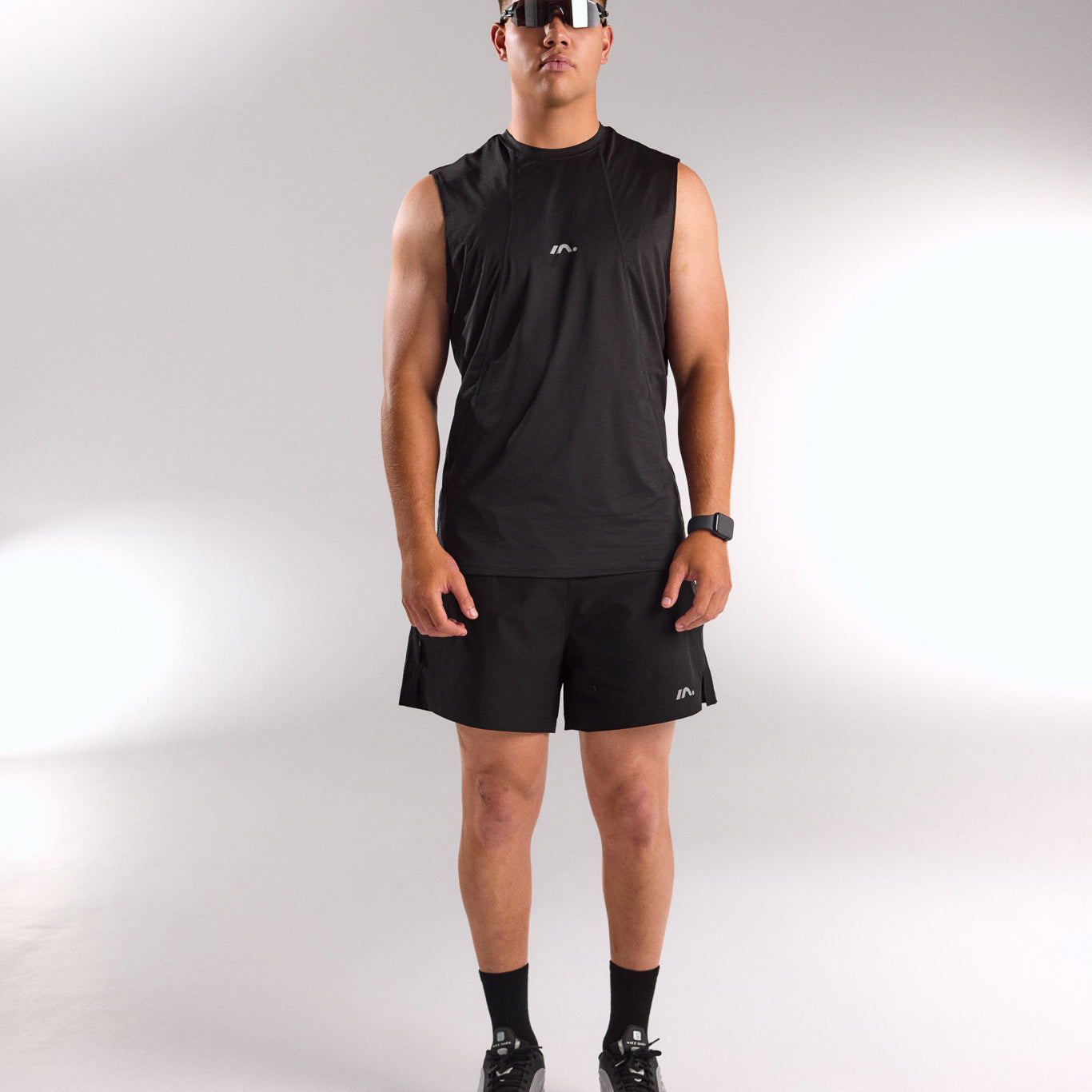 5" TRAINING SHORT MENS BLACK