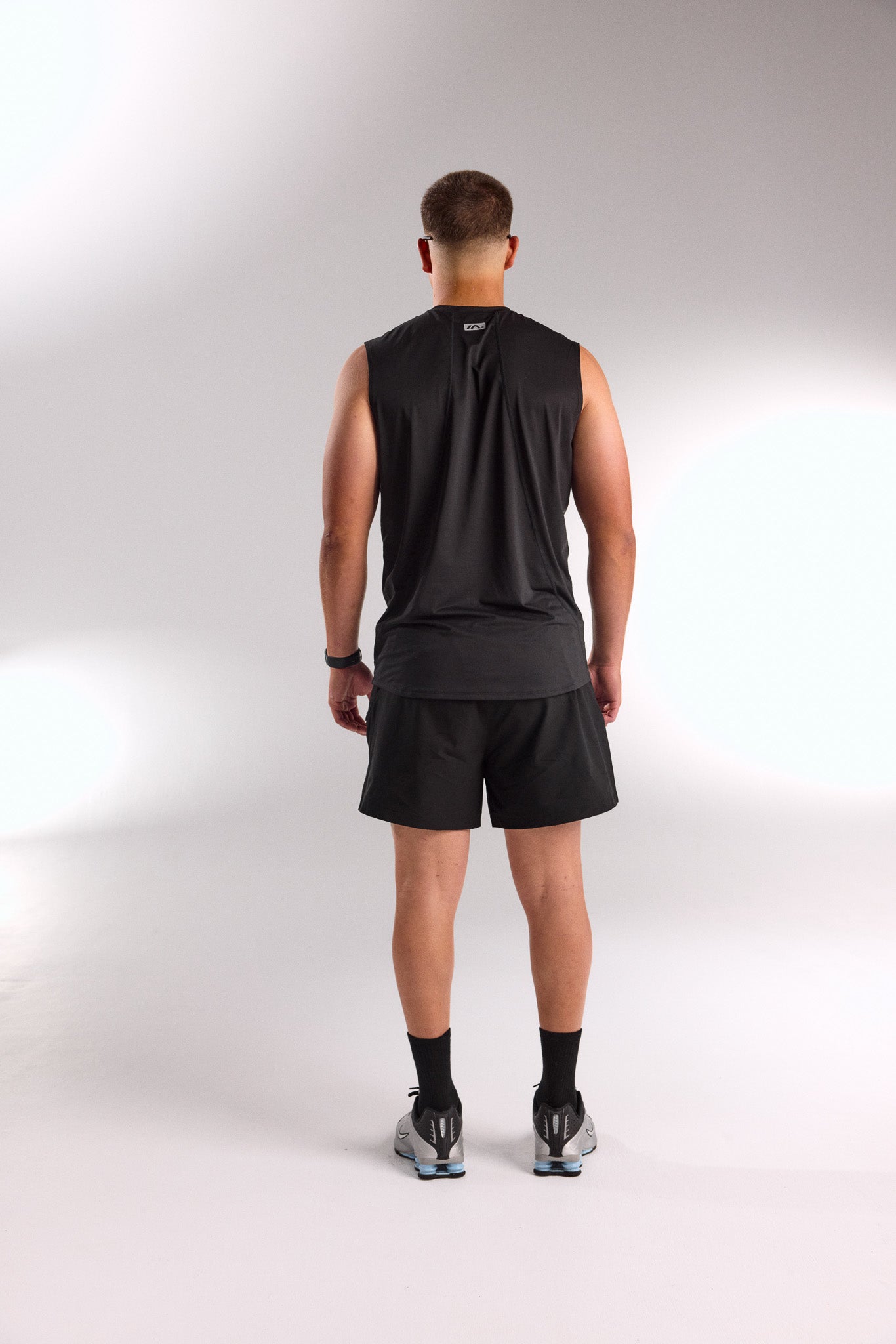 TRAINING SINGLET MENS BLACK