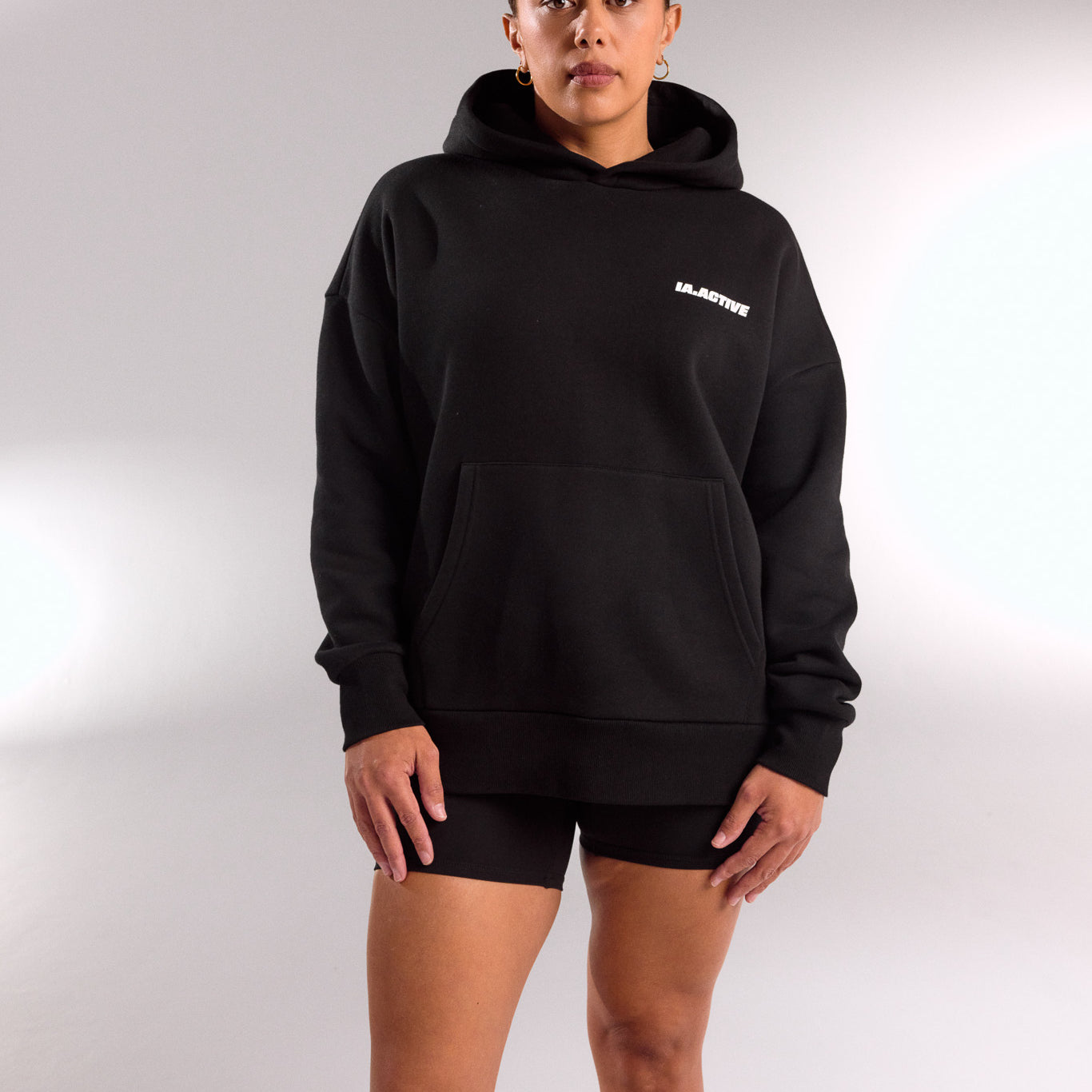 IA.ACTIVE HOODIE BLACK