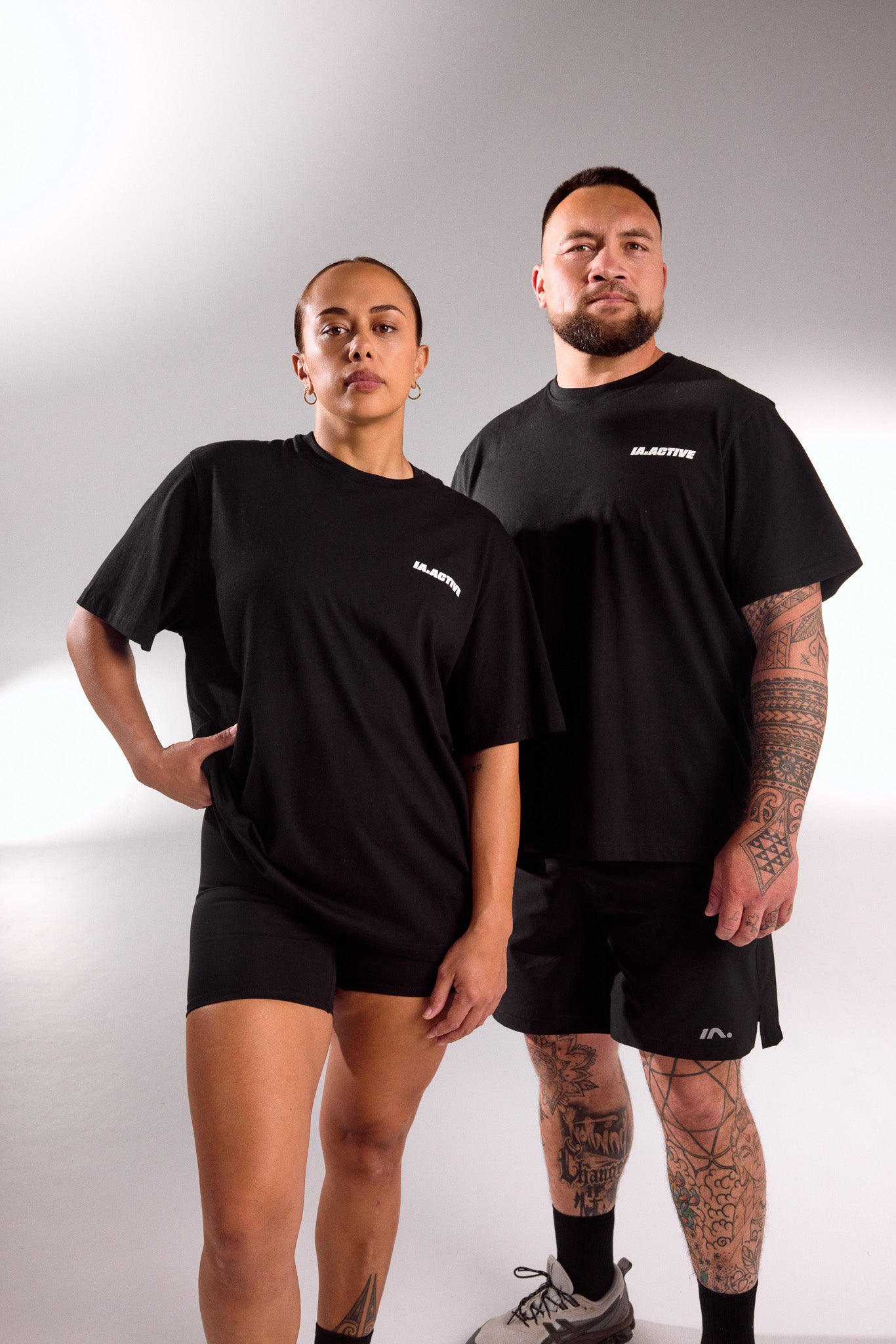 IA.ACTIVE TEE BLACK