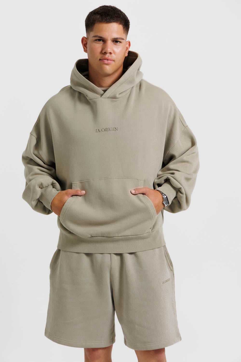 ESSENTIAL OVERSIZED HOODIE SAND