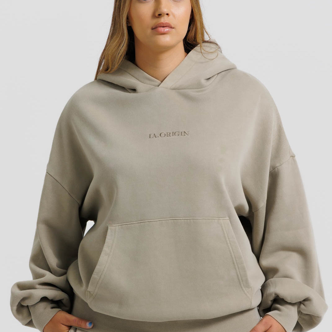 ESSENTIAL OVERSIZED HOODIE SAND